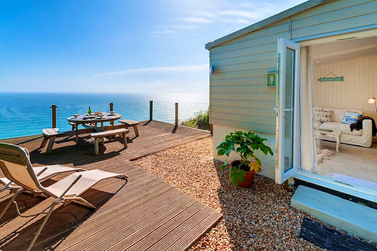 The Dell, clifftop chalet in Whitsand Bay, Cornwall CoolStays