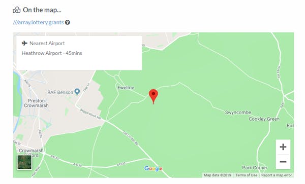 what3words - On the map