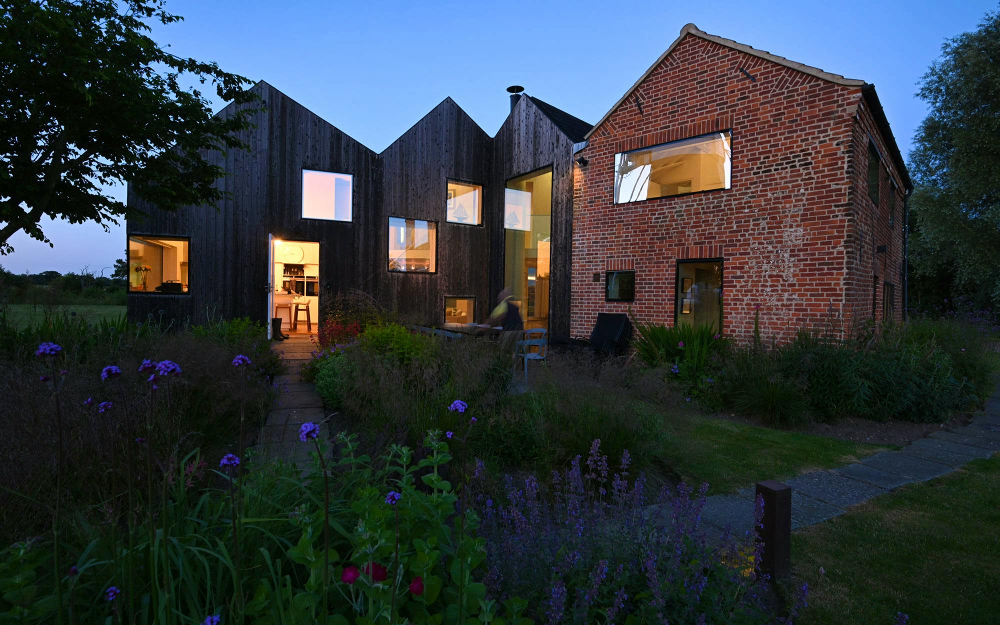 Stunning mix of modern and old materials and architecture styles 