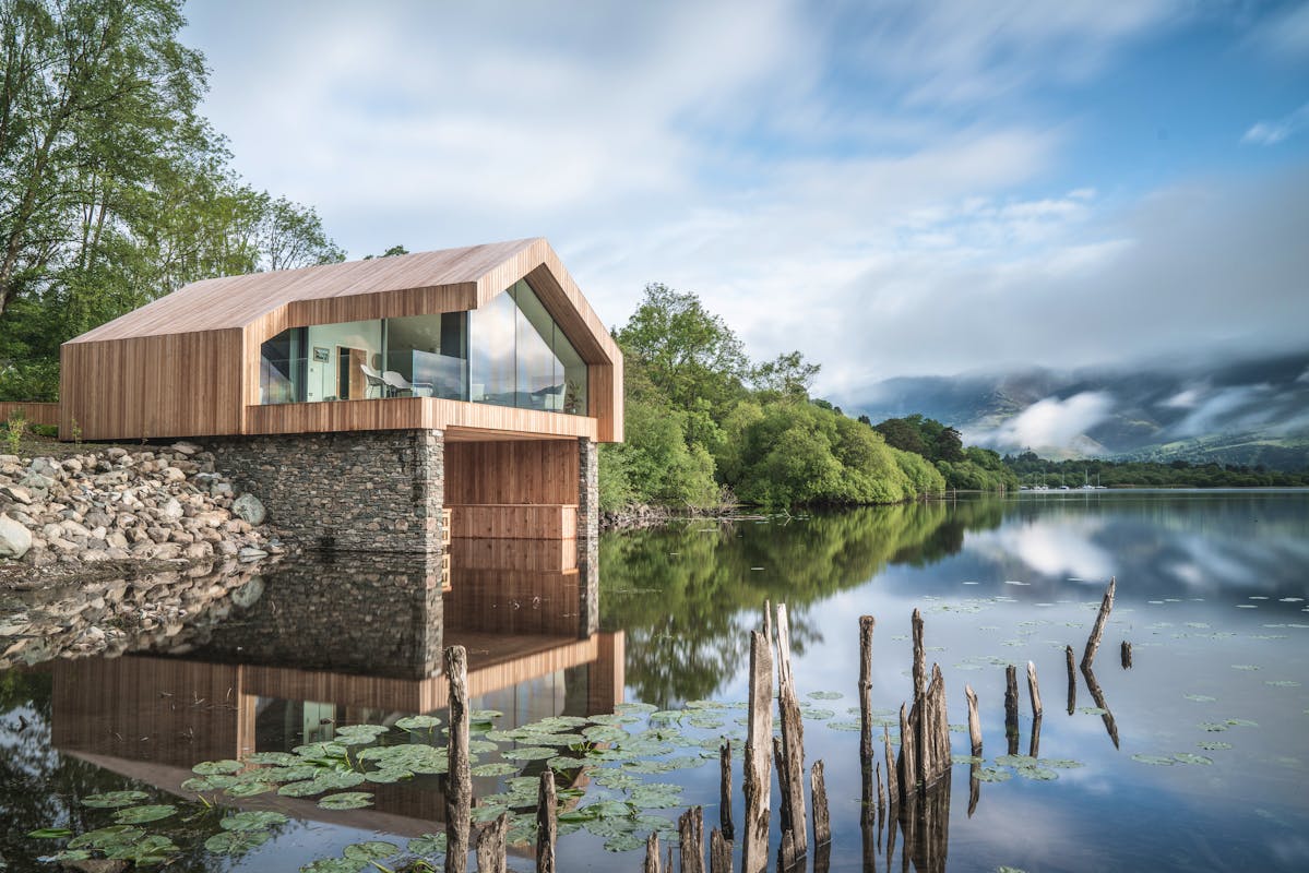 Lingholm Boathouse Deluxe boathouse on Derwentwater