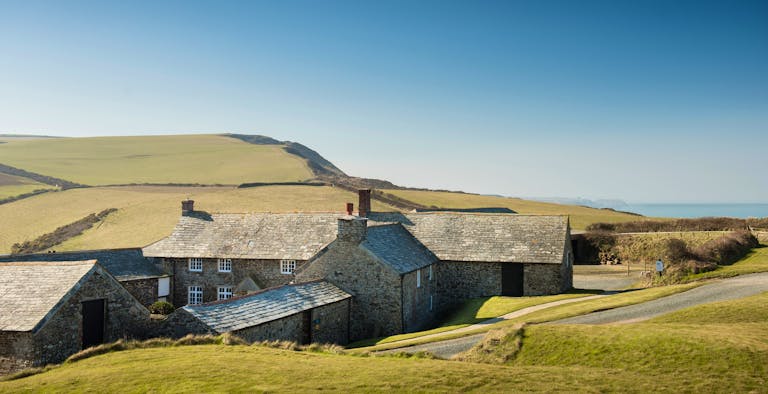 The North Wing at Trevigue Farmhouse