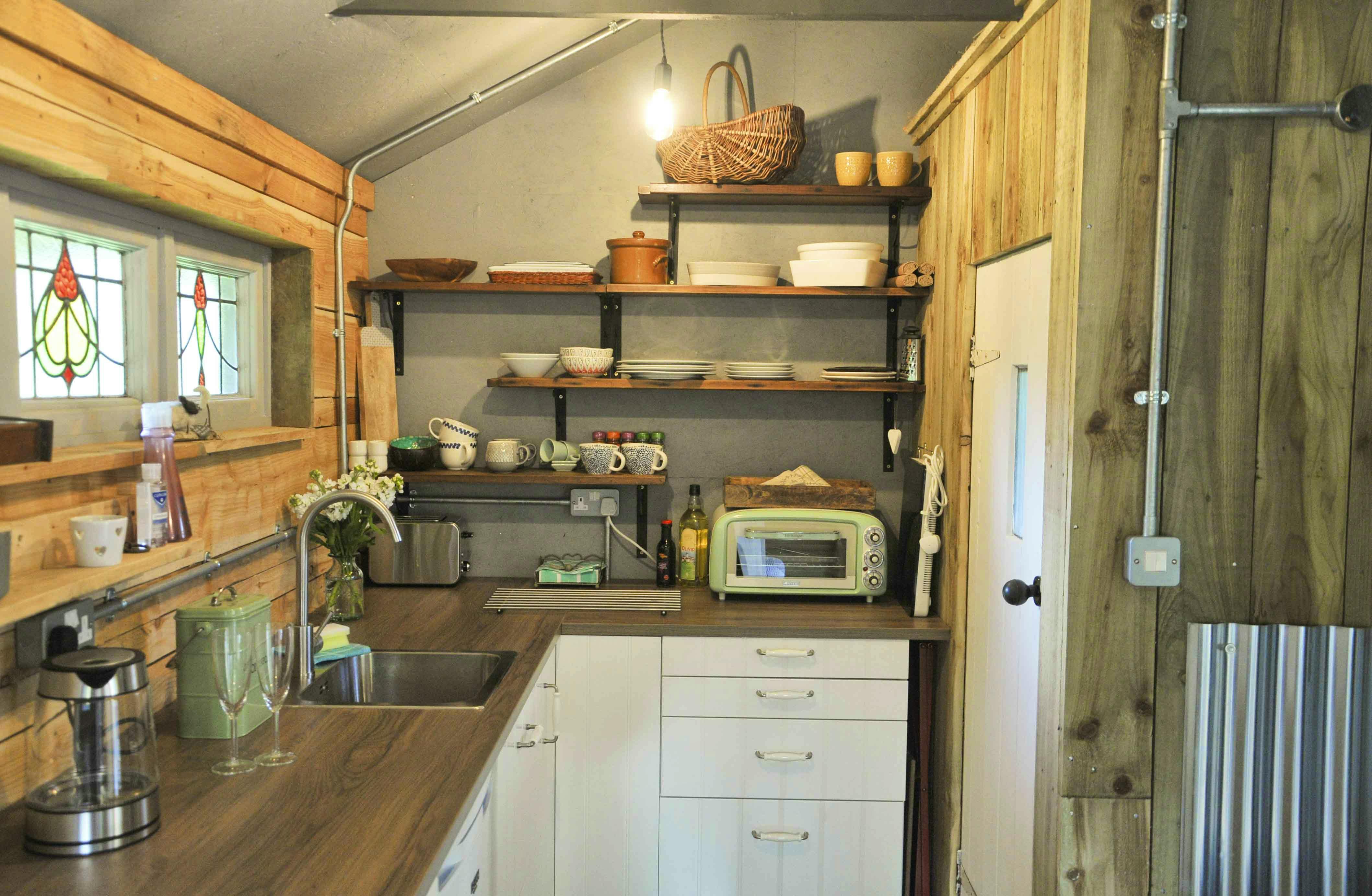 Kitchen in the Boat Shed