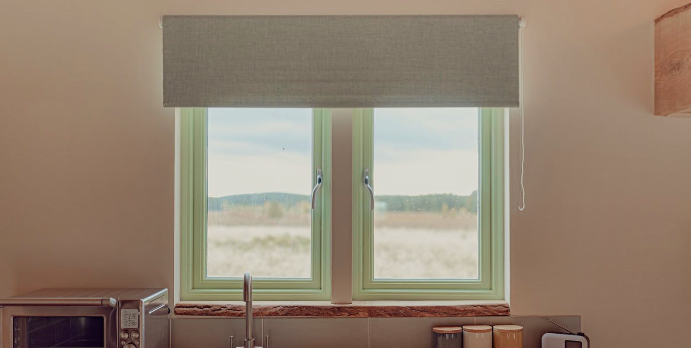 Bothan - 4 Person Hut - Kitchen Window view towards the reserve