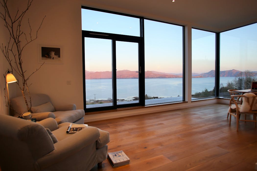 Skye Window House Sea views & chic interiors on the Isle of Skye