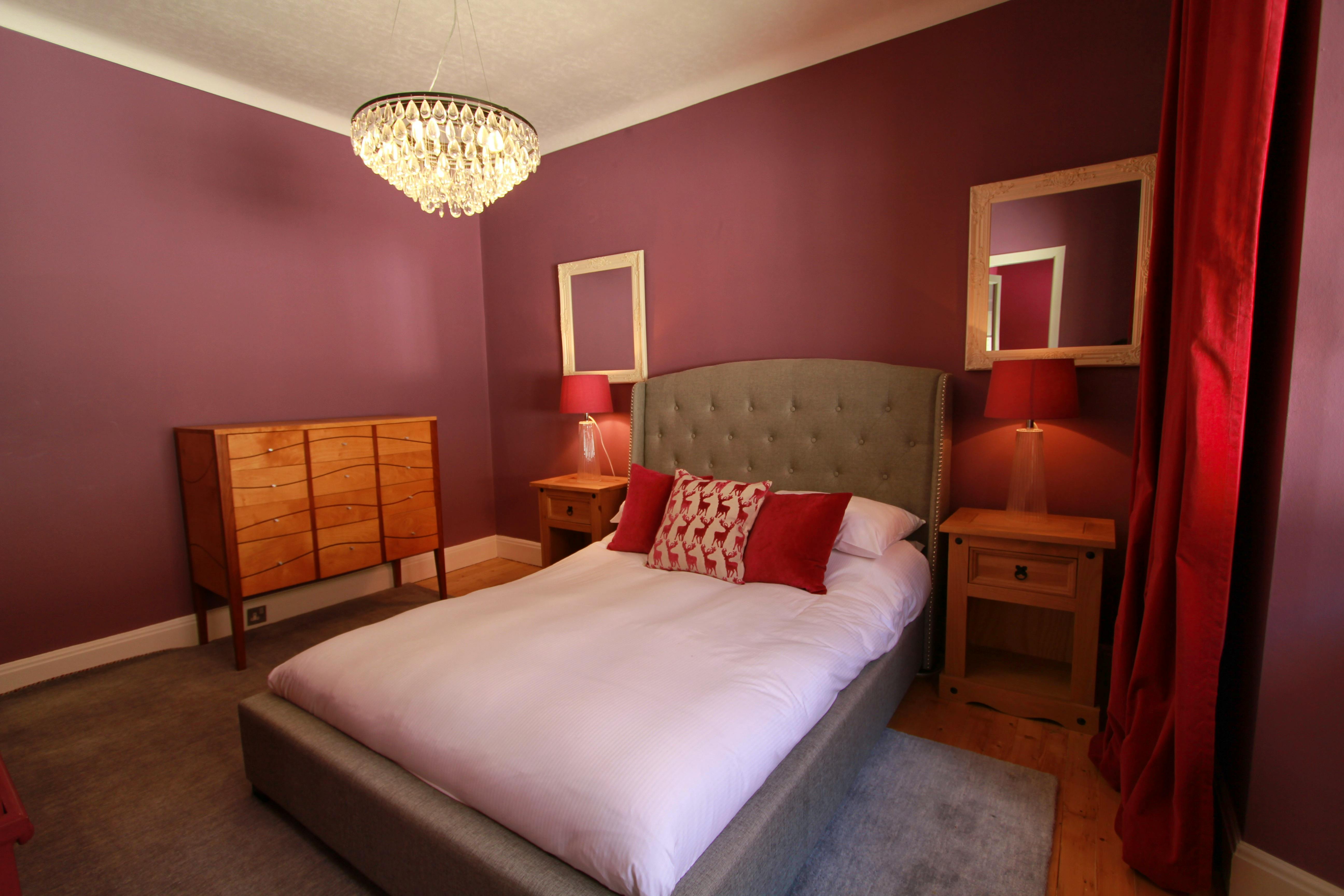 Plum Double Bedroom