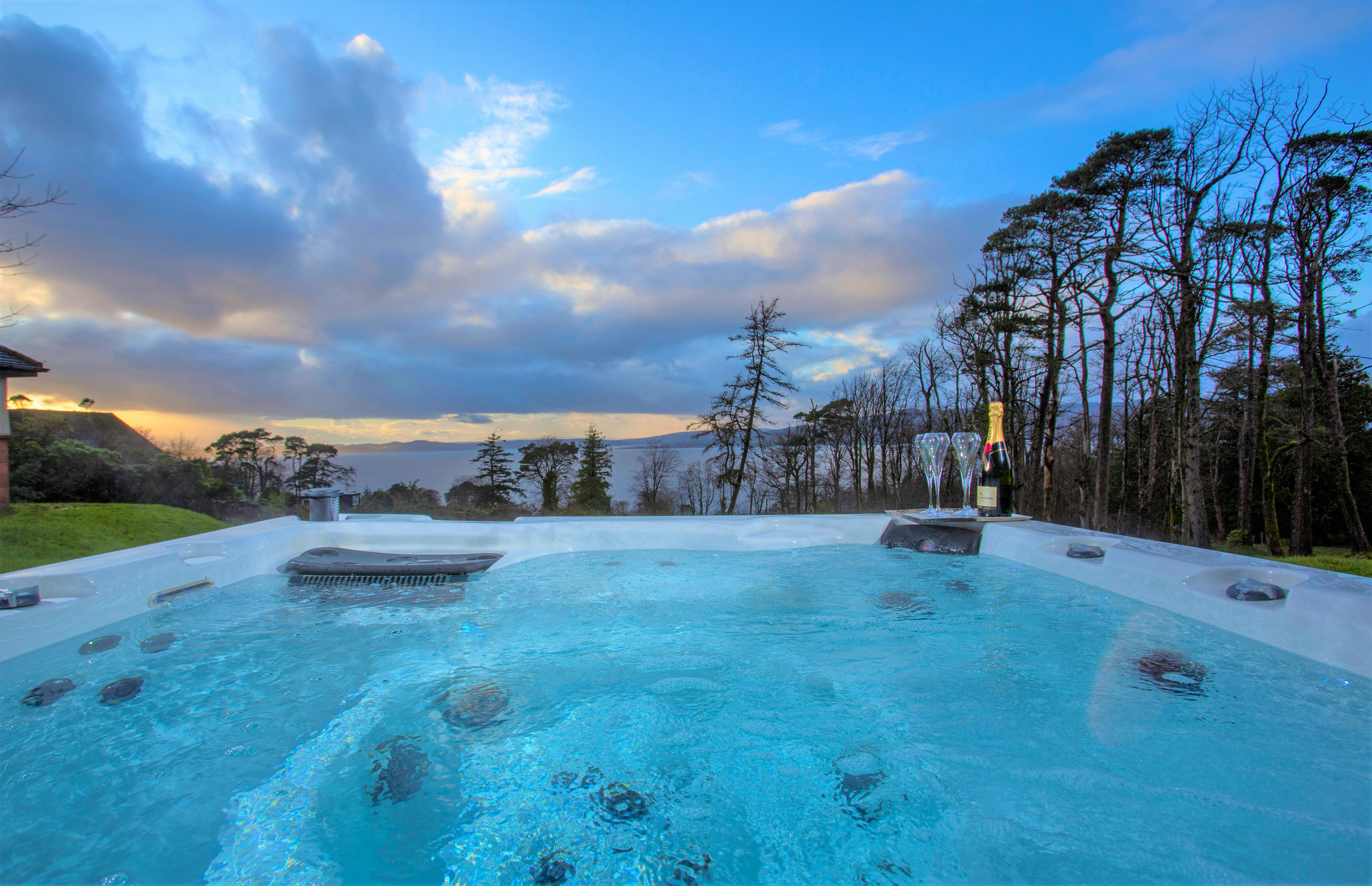 Moody Skies over the Hot Tub