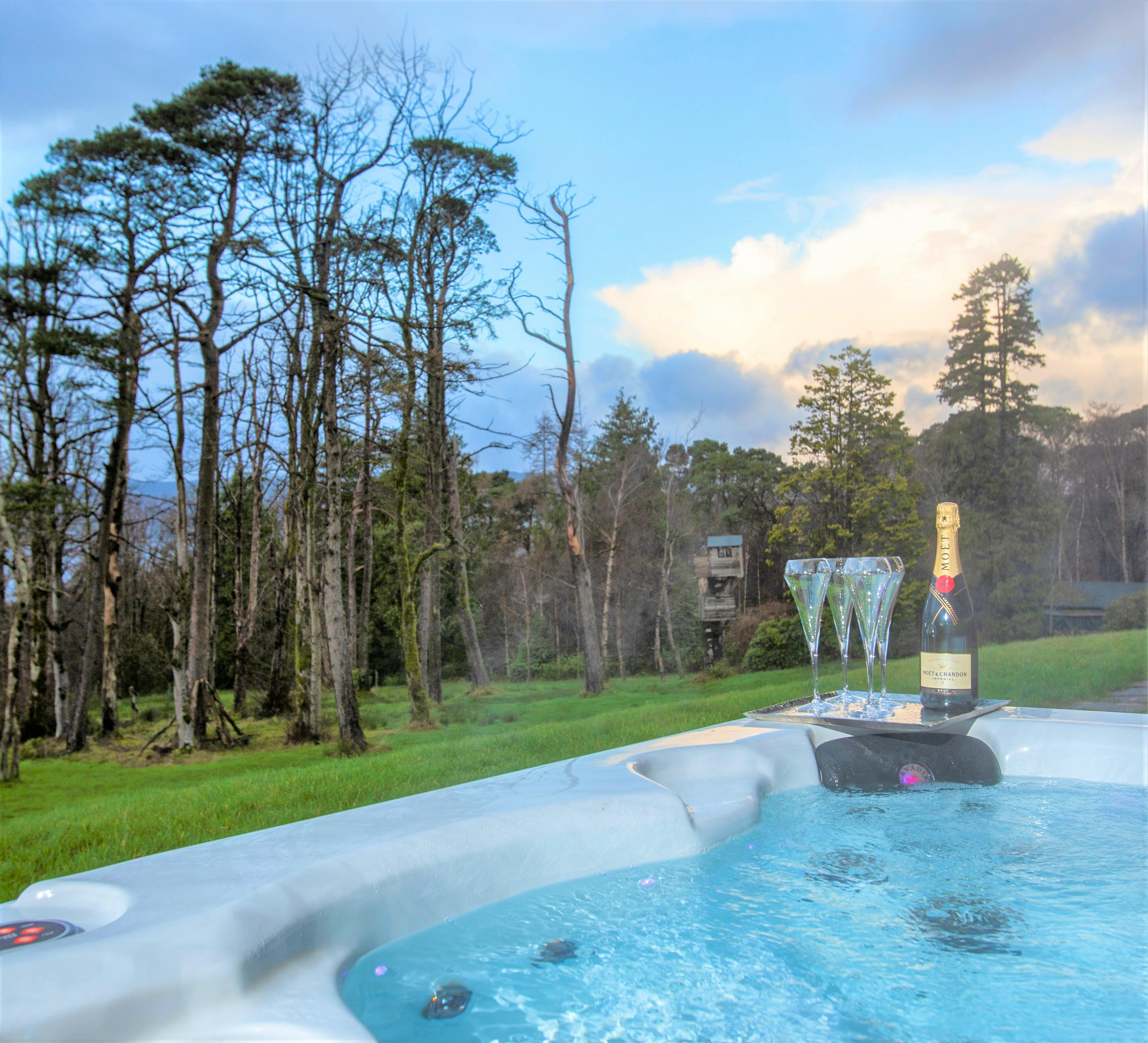 The Grounds from the Hot tub