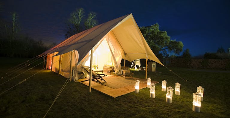 The Pop-Up Hotel at Cadland