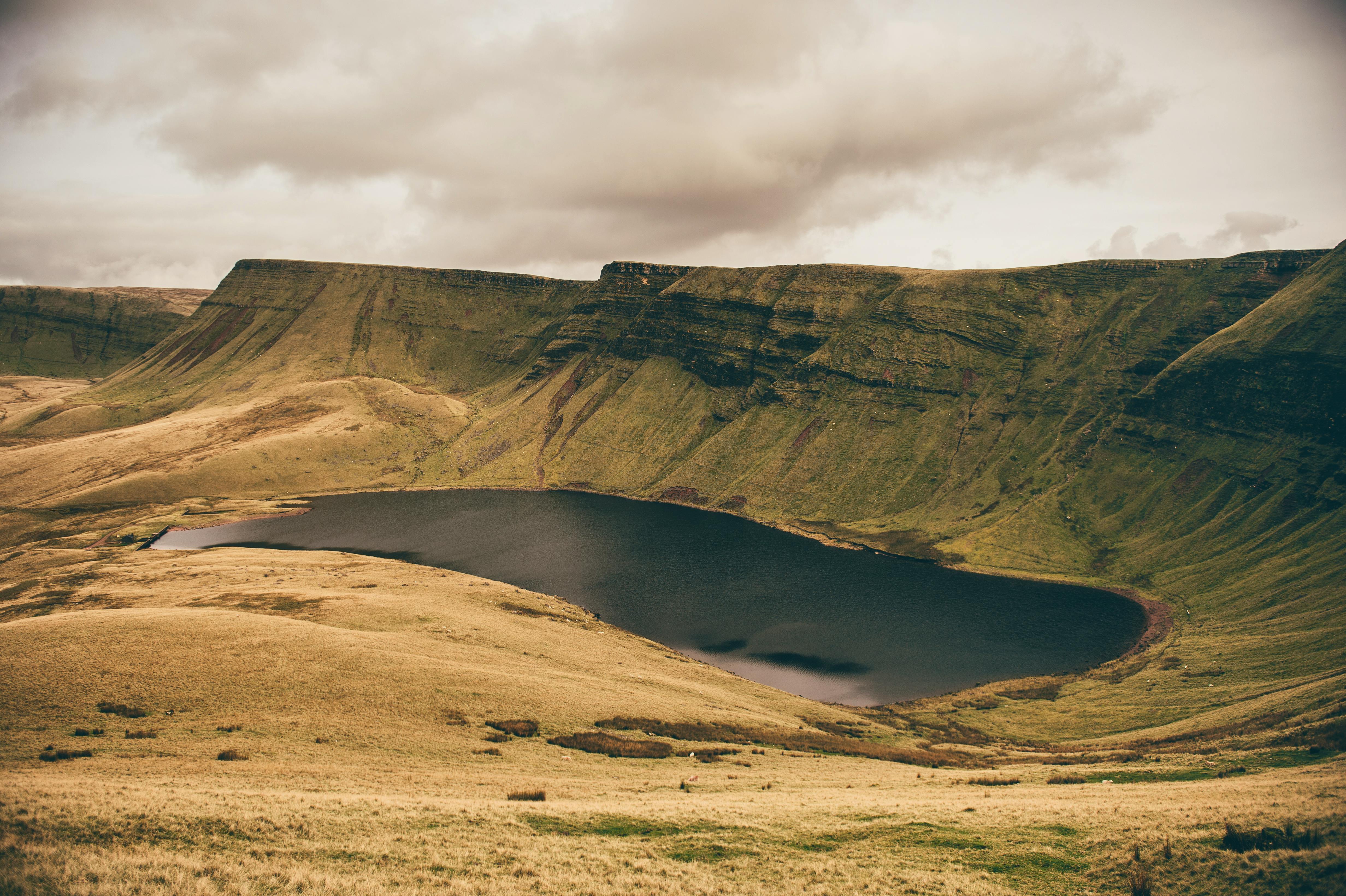 Llyn y Fan Fach lake near Nantseren