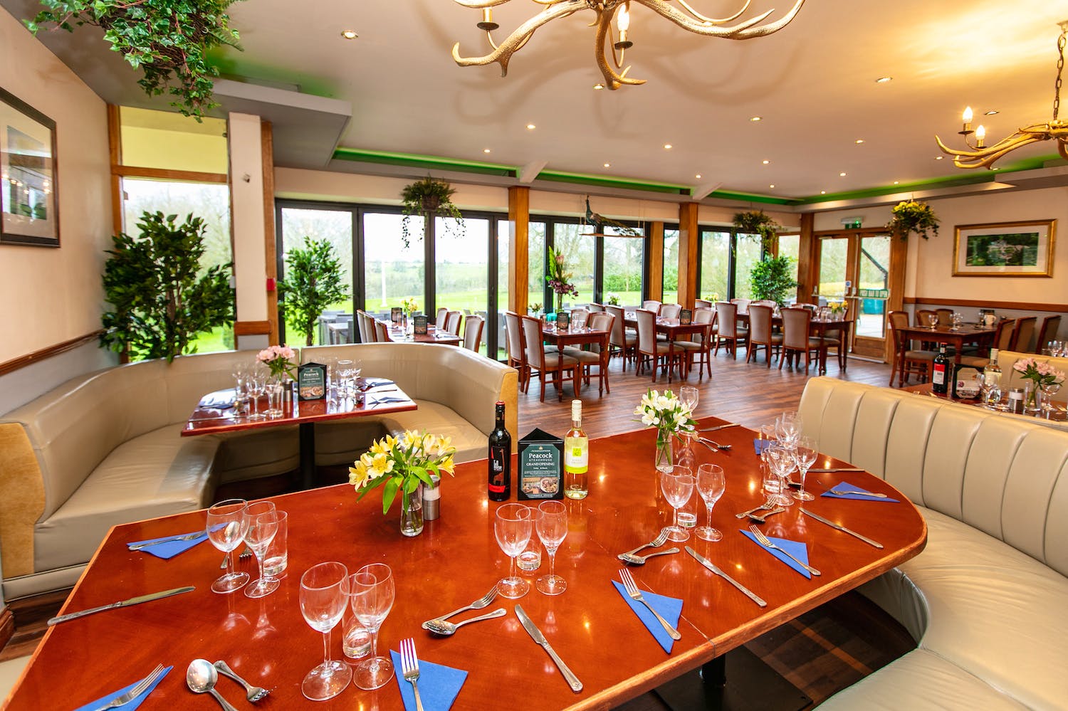 Orchardleigh Estate's on site restaurant