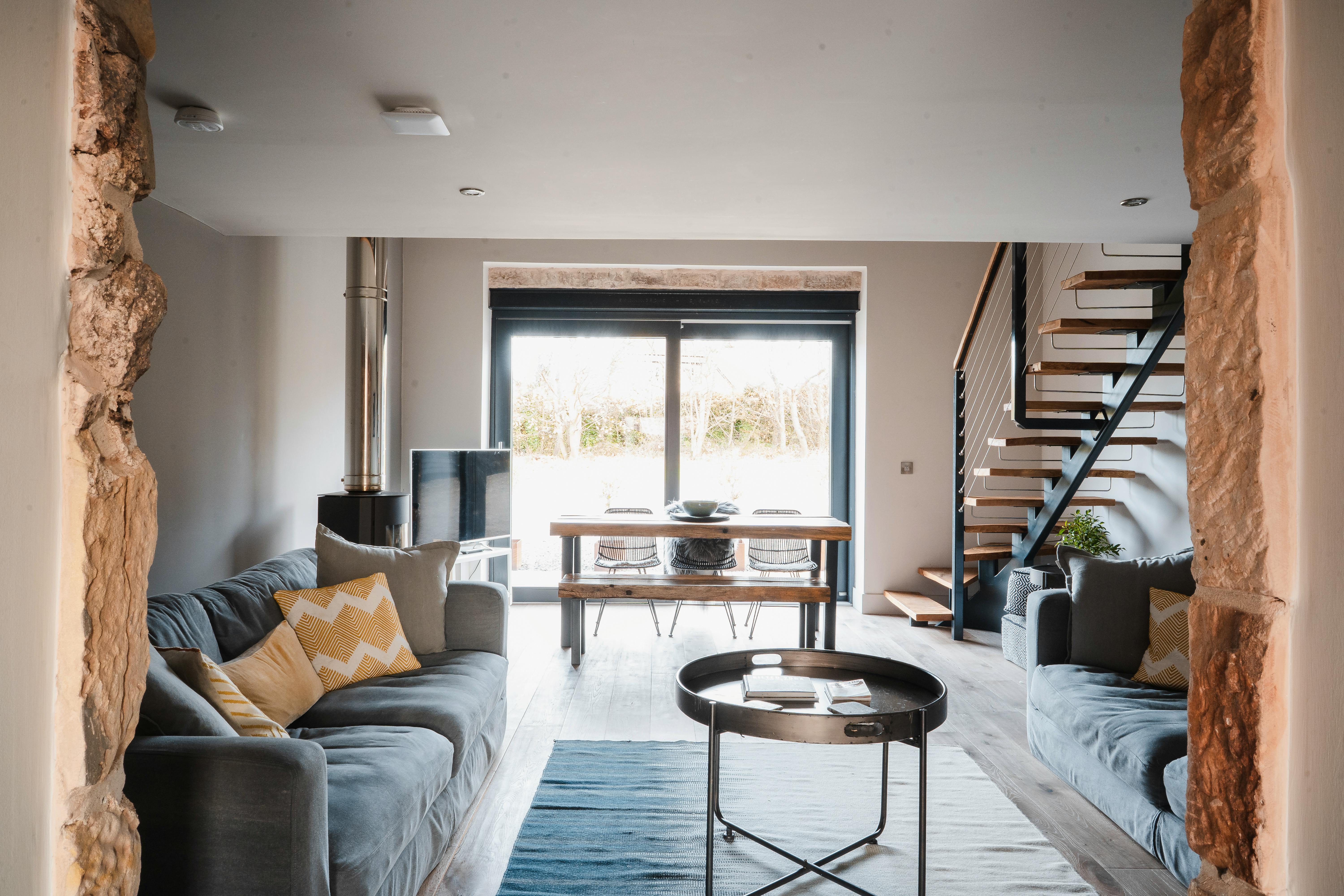 Living Room looking towards the large slider