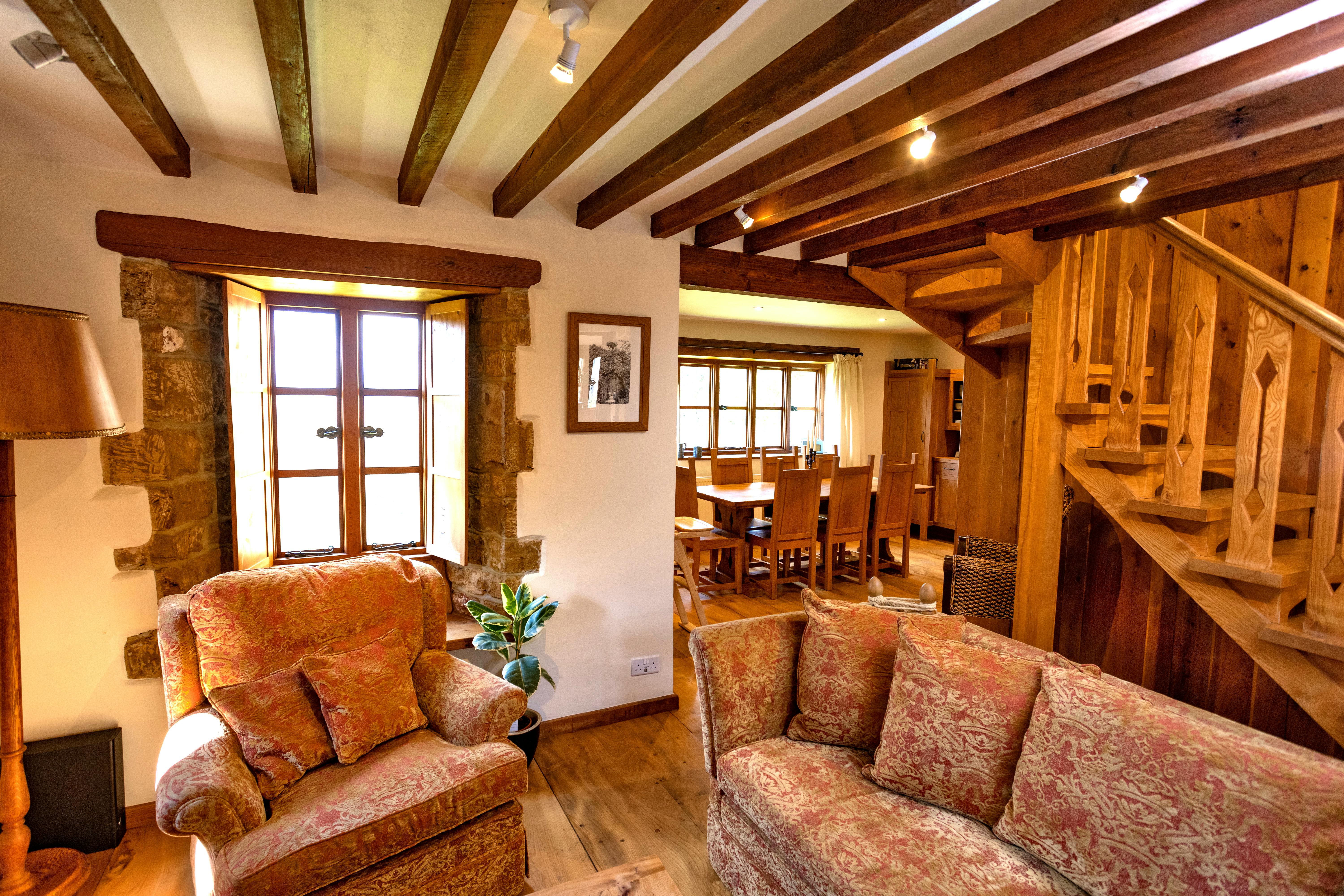 Cobnut Cottage living room