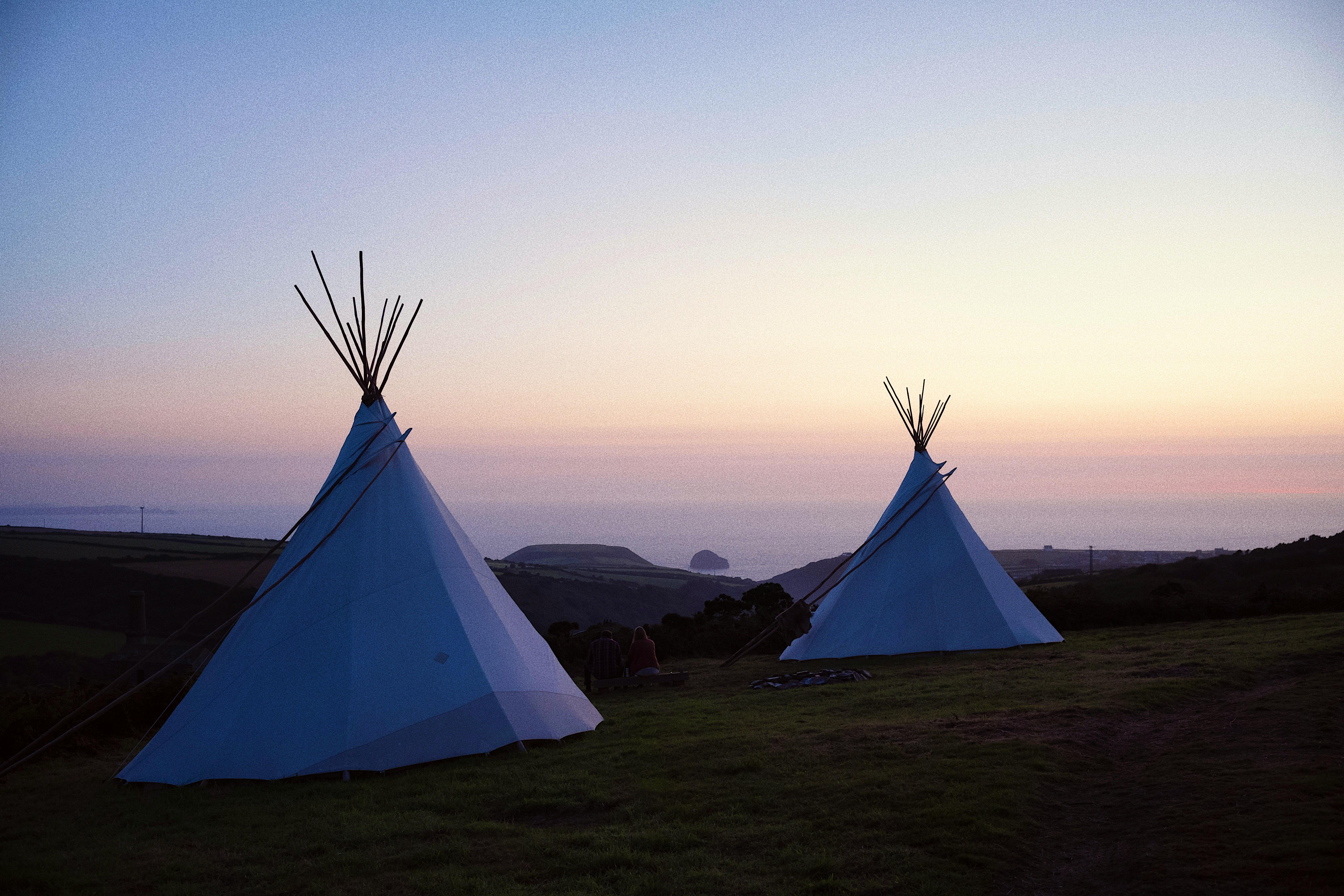 Different types of glamping stays