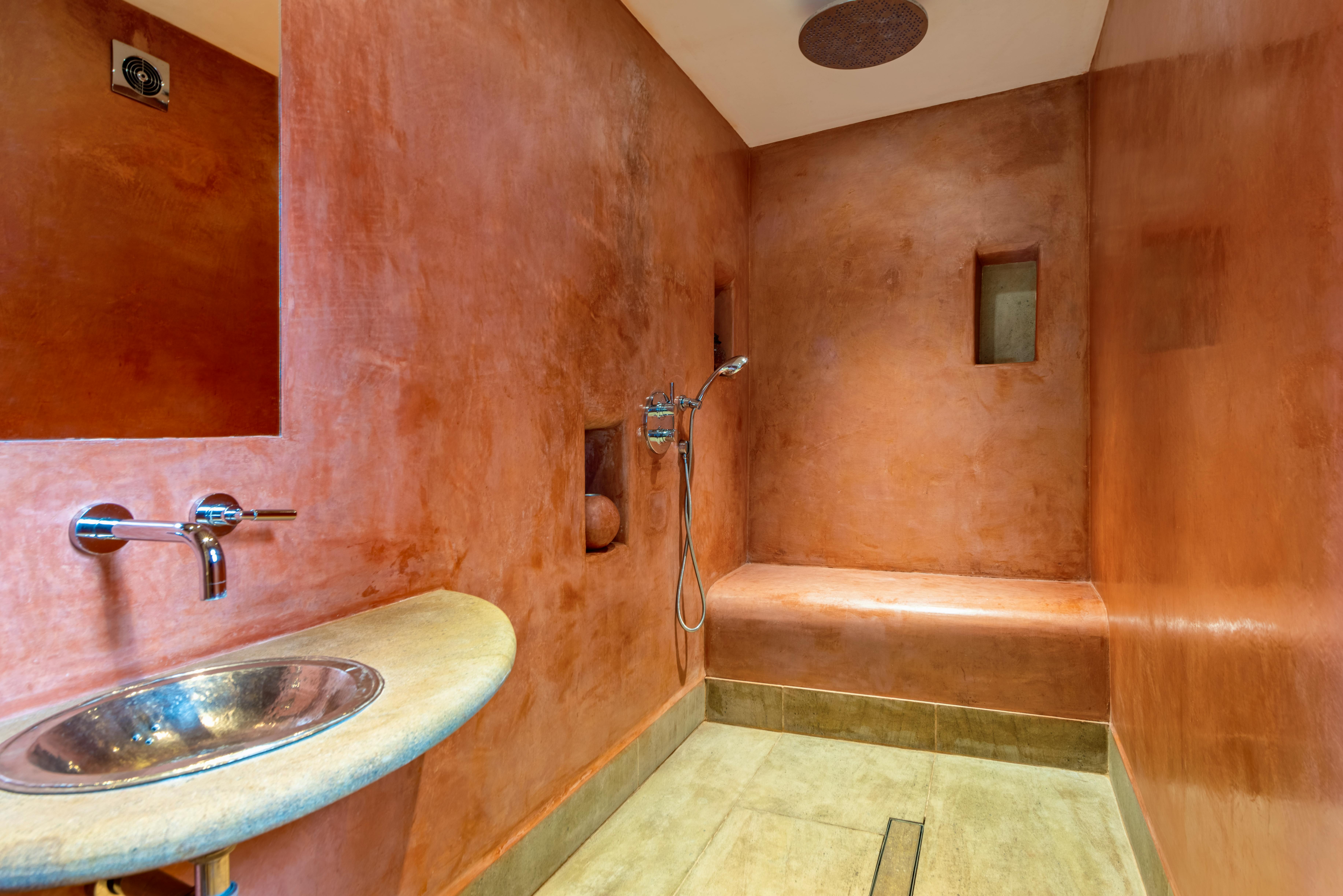 Downstairs Moroccan wet room