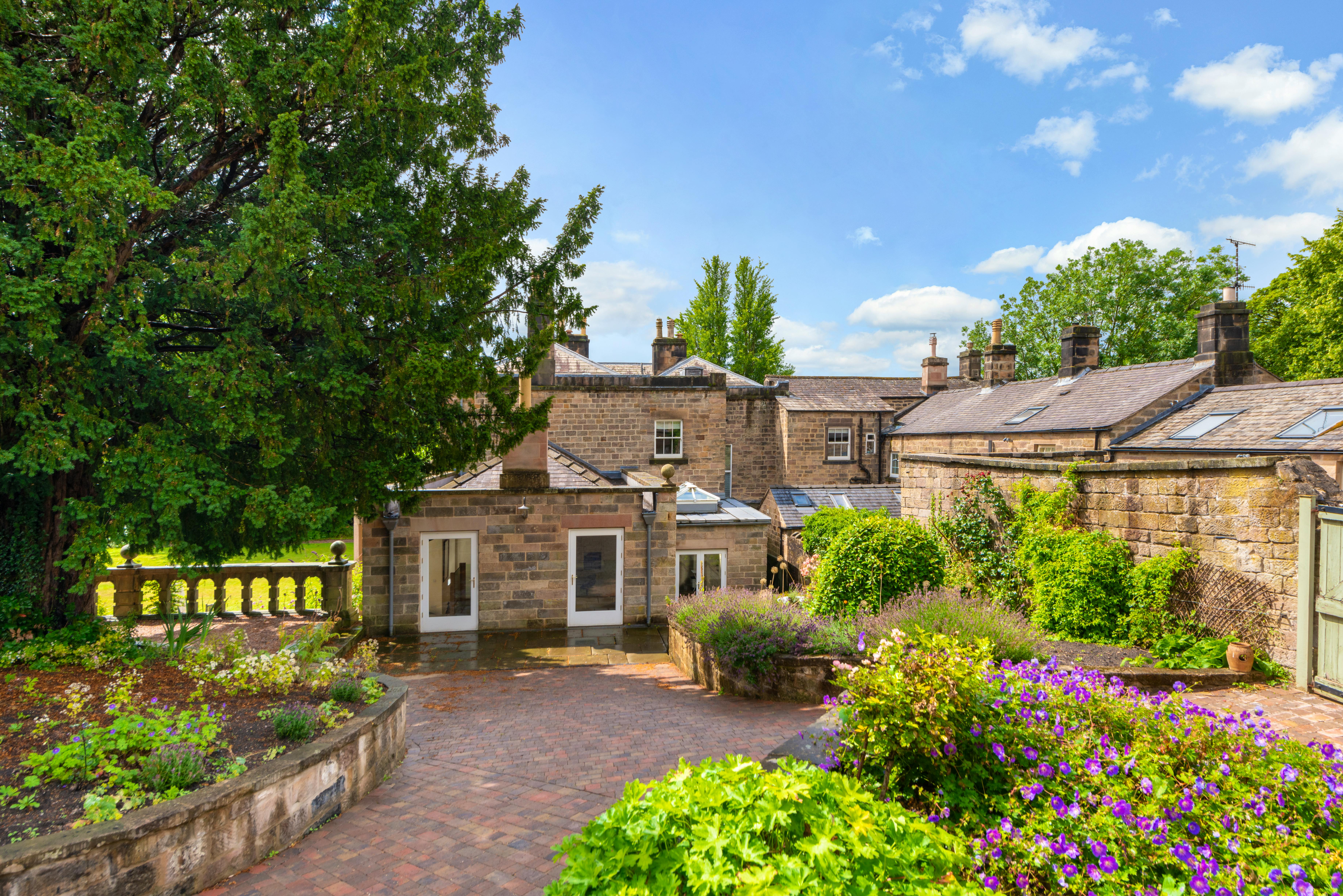 Darley House from rear patio