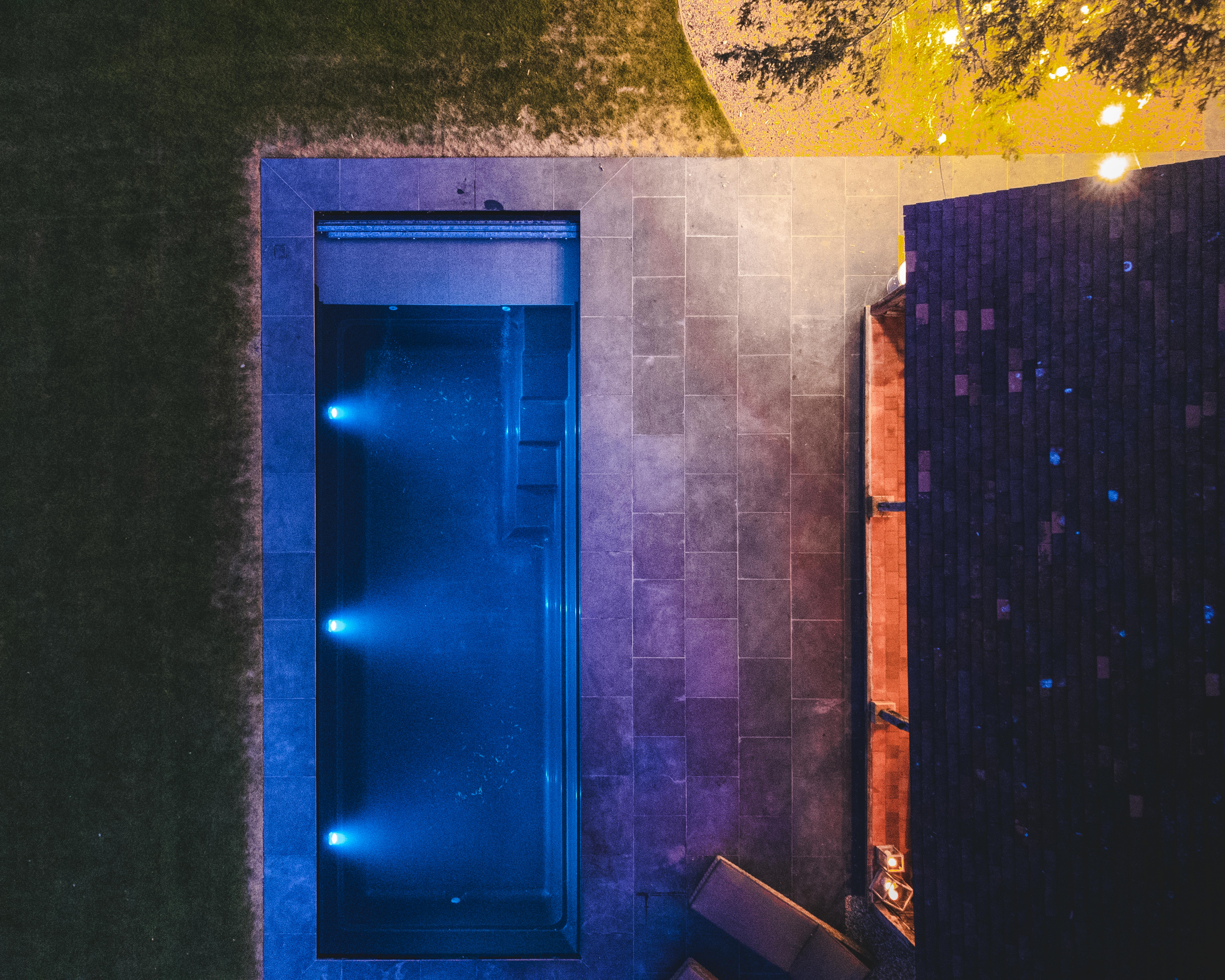 All year round heated pool