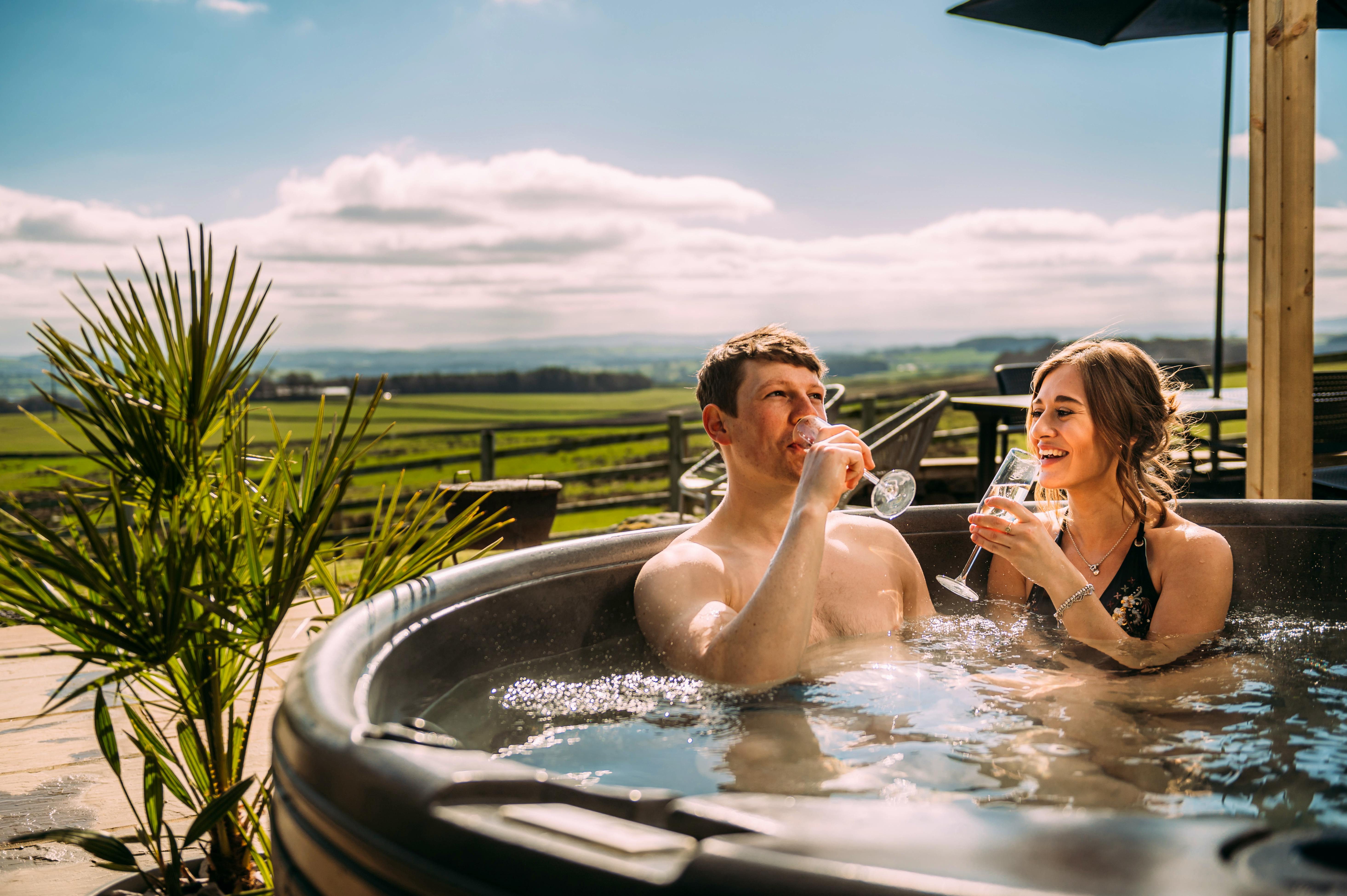 Hot Tub at Holly Bush Hill