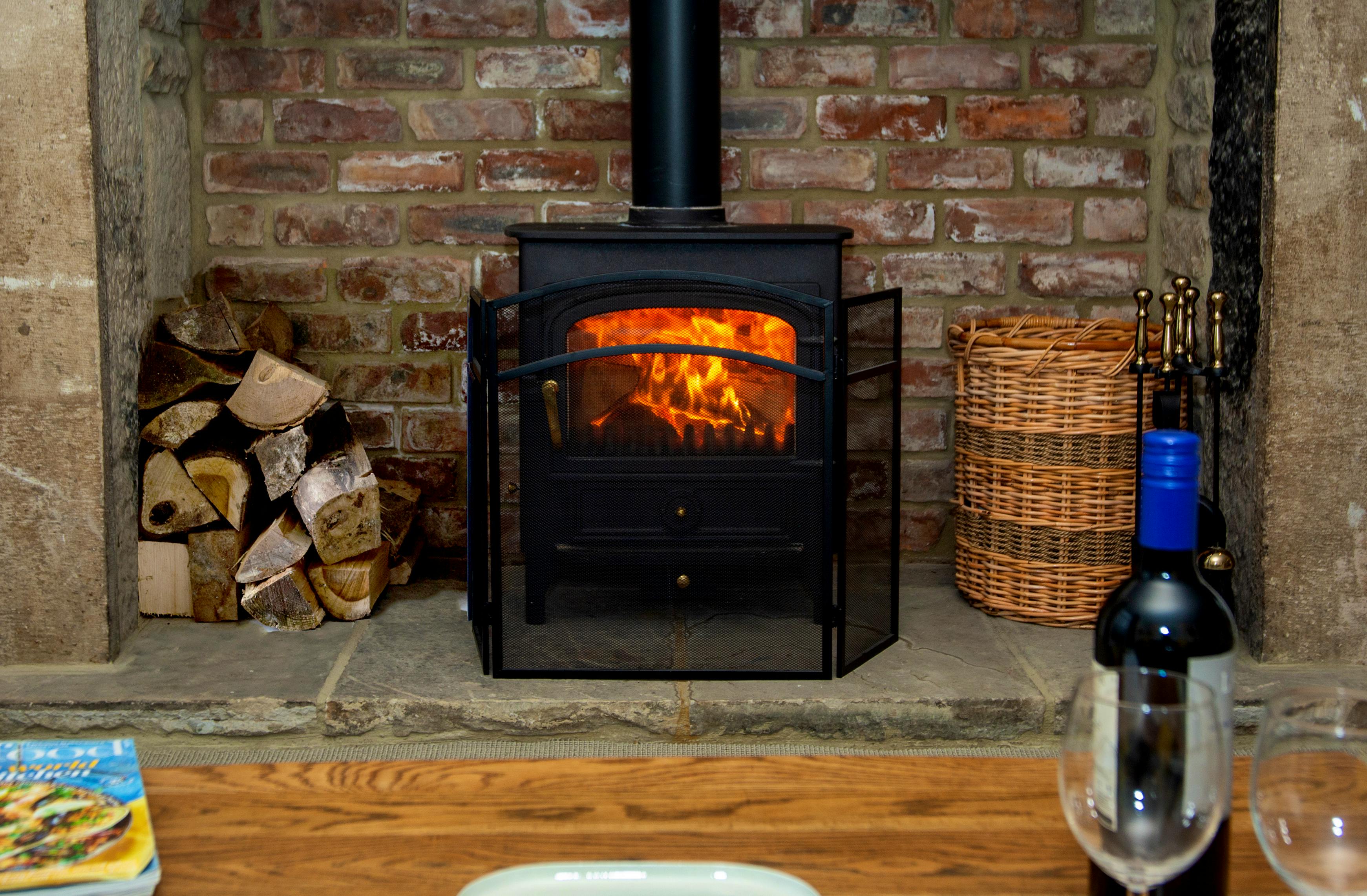 Get cosy with the log burner