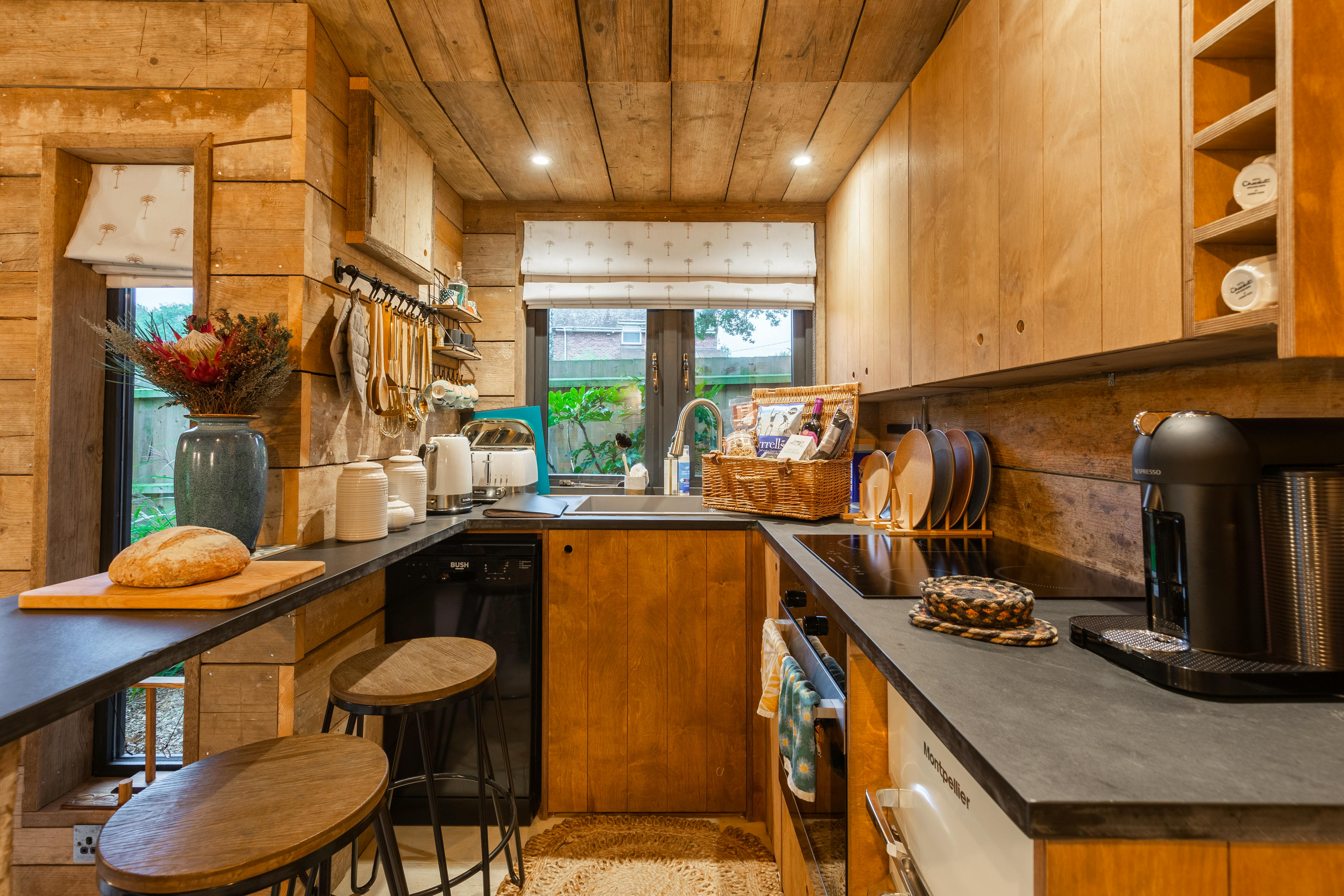 Cooking and chatting… 