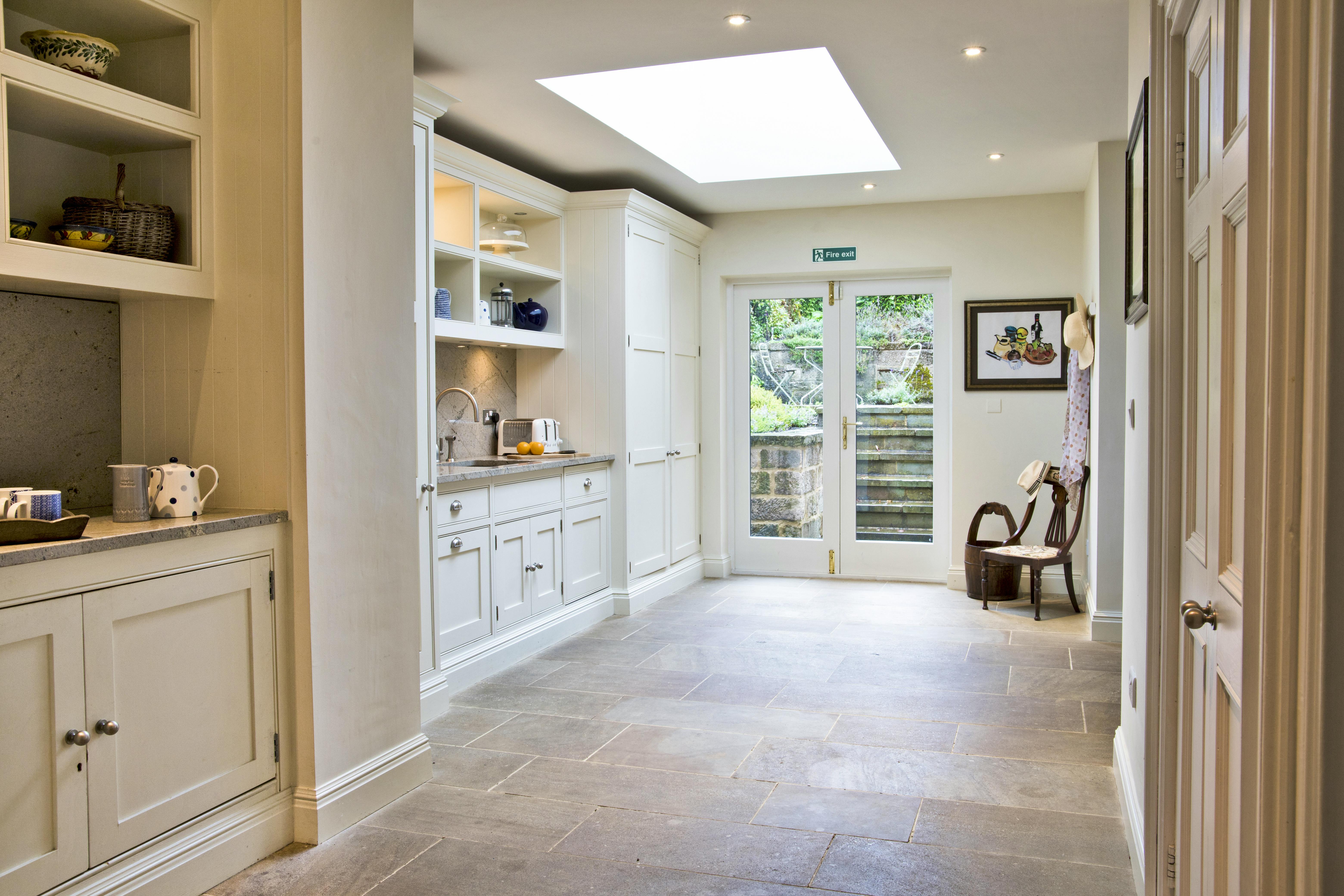 Utility area leading to kitchen