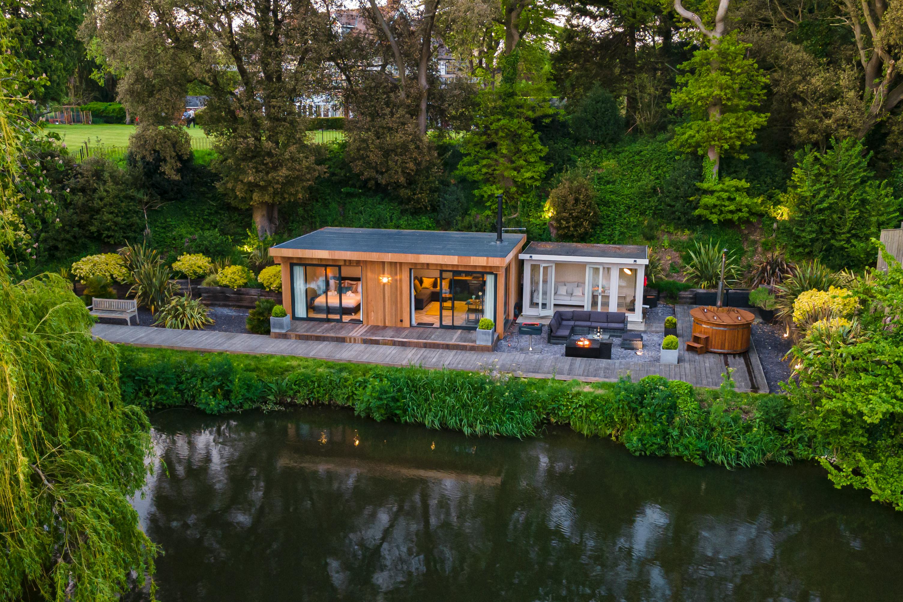 Waterside Cabins for Two