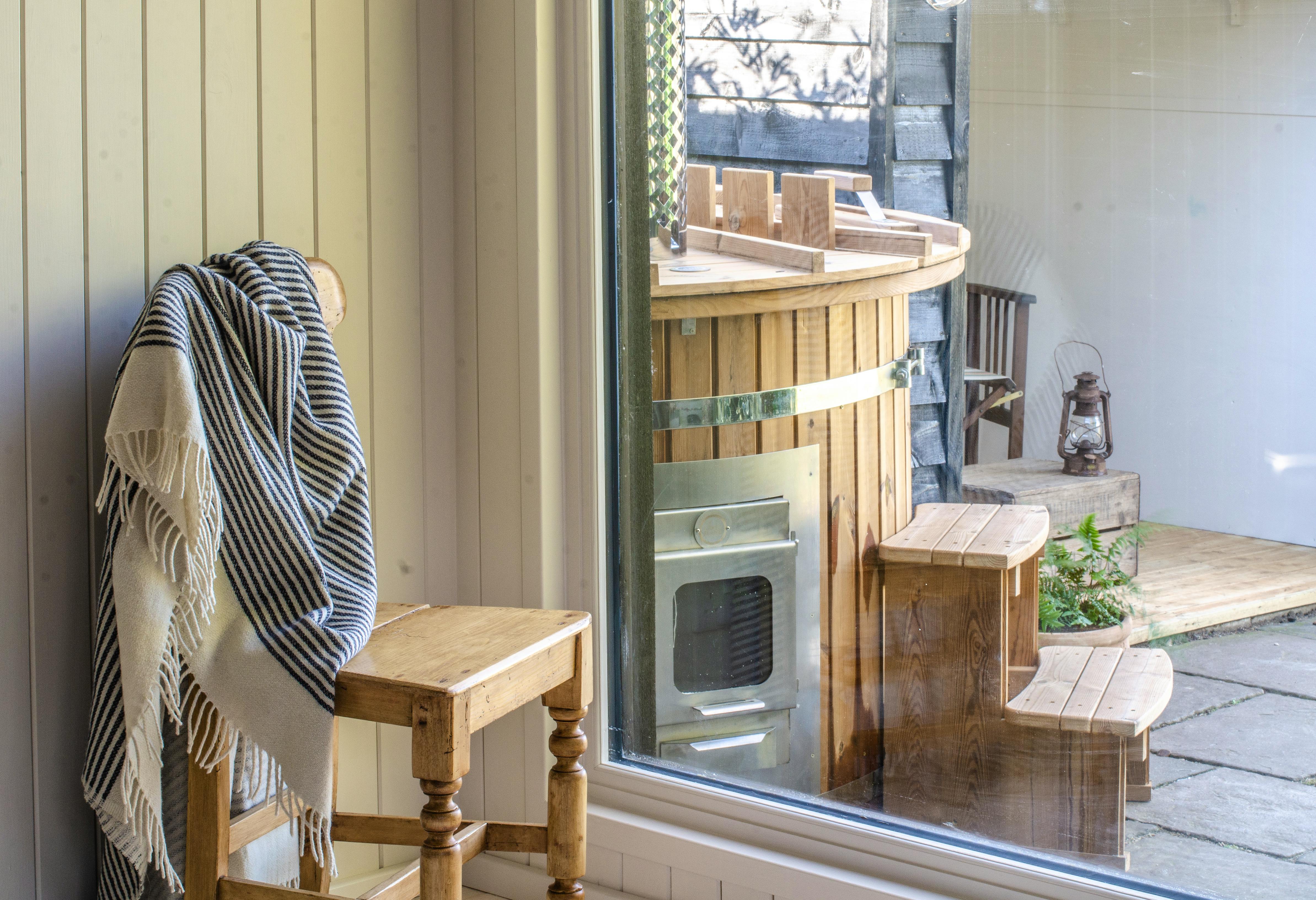 Get ready to slip into the hot tub