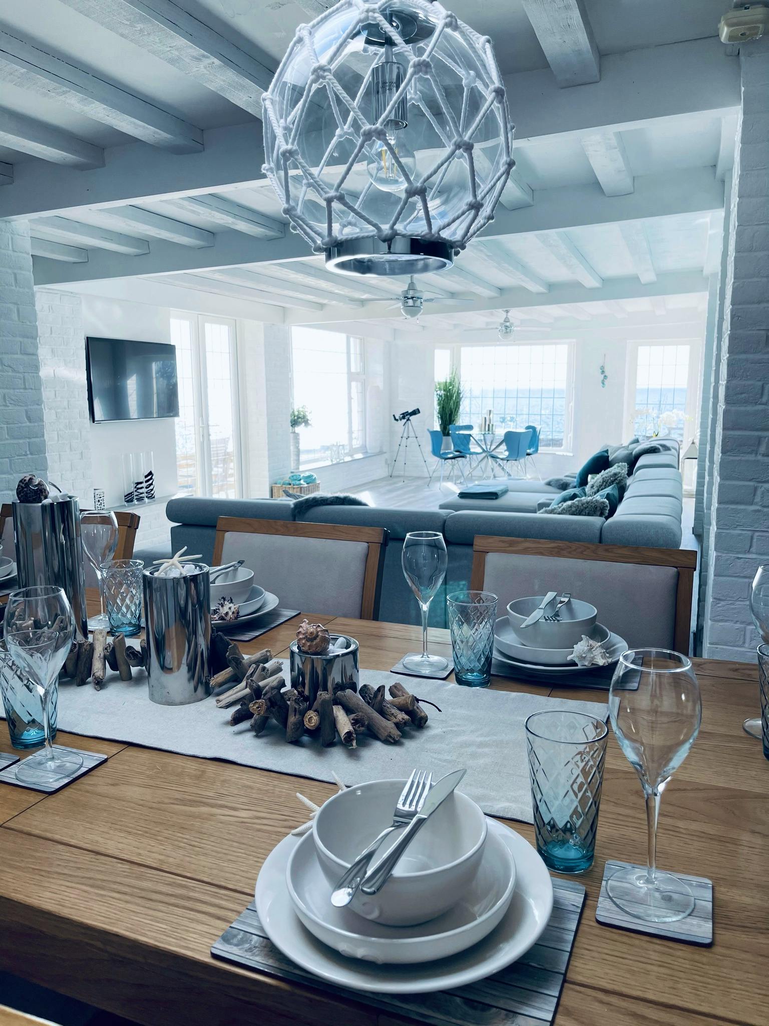 View from dining area