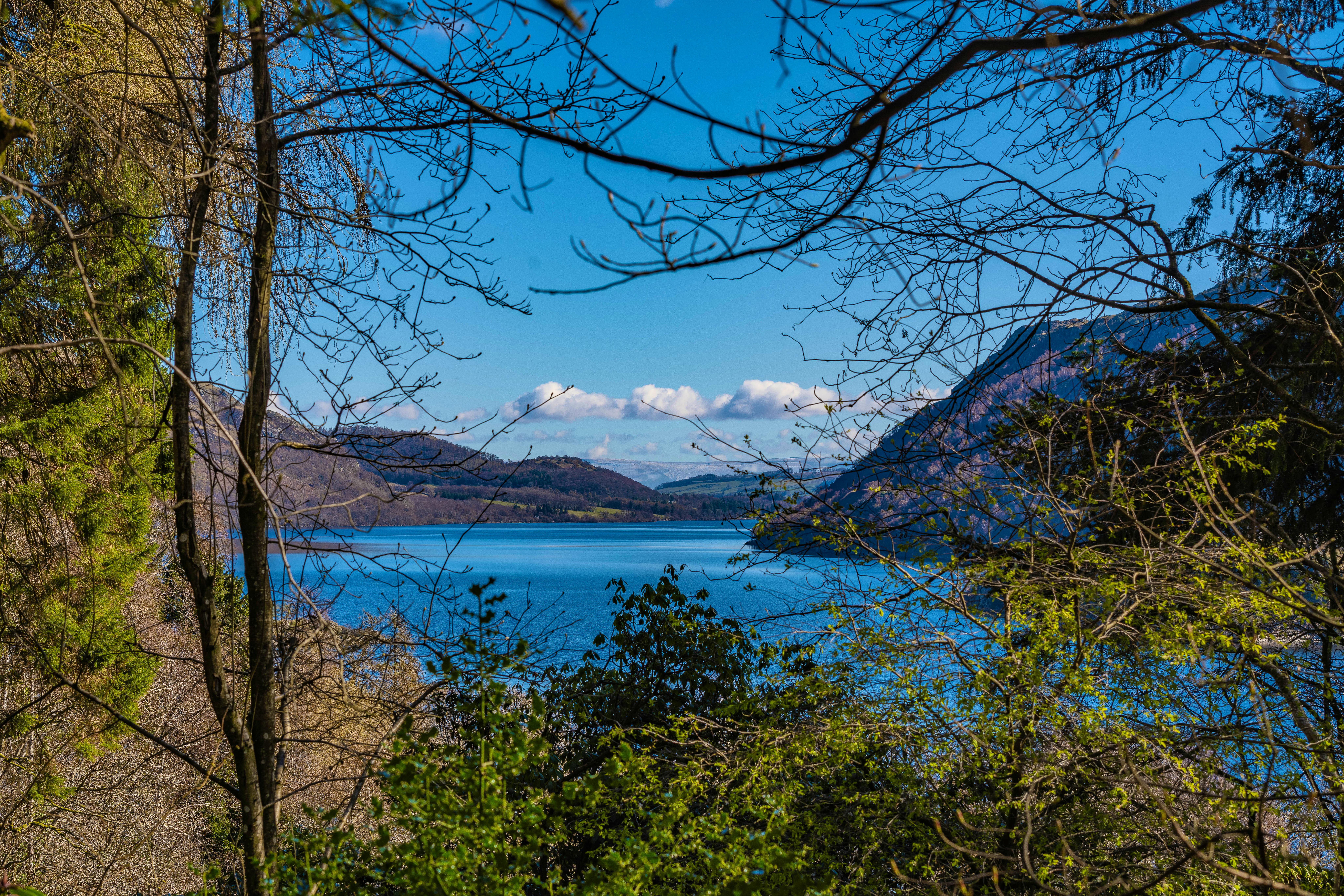 View of Ullswater from gardens