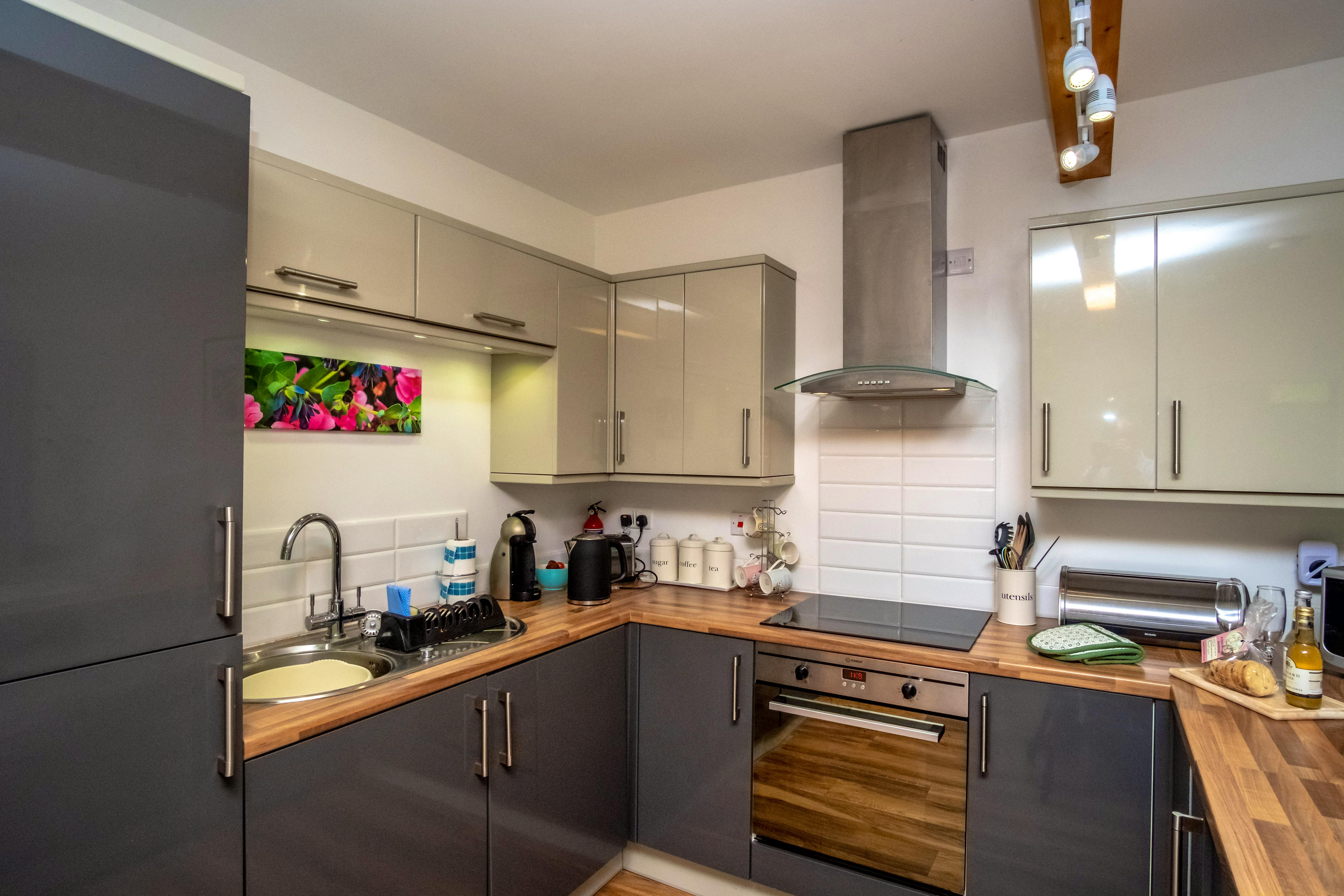 Oak Lodge fully equipped kitchen