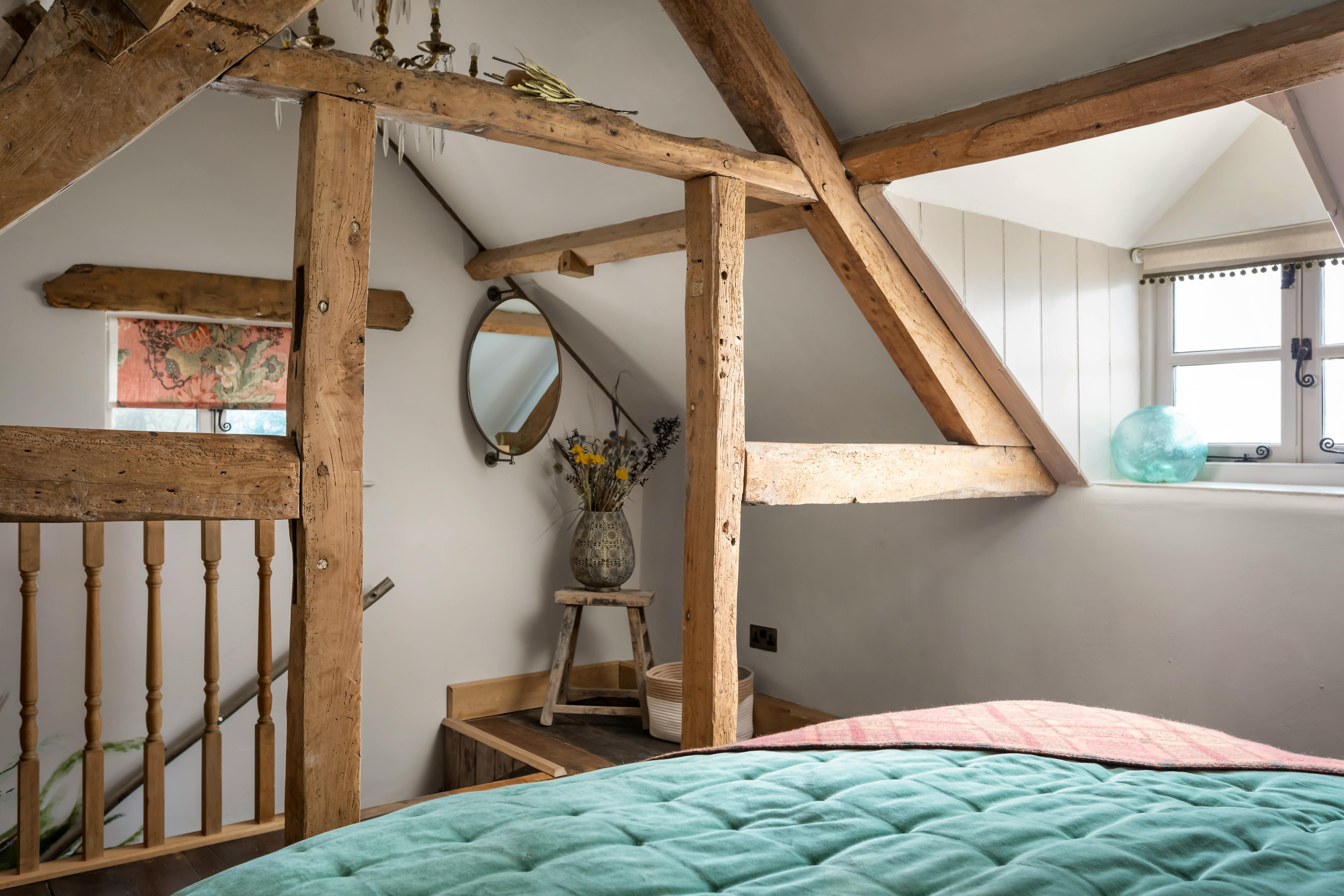 bedroom in the eaves