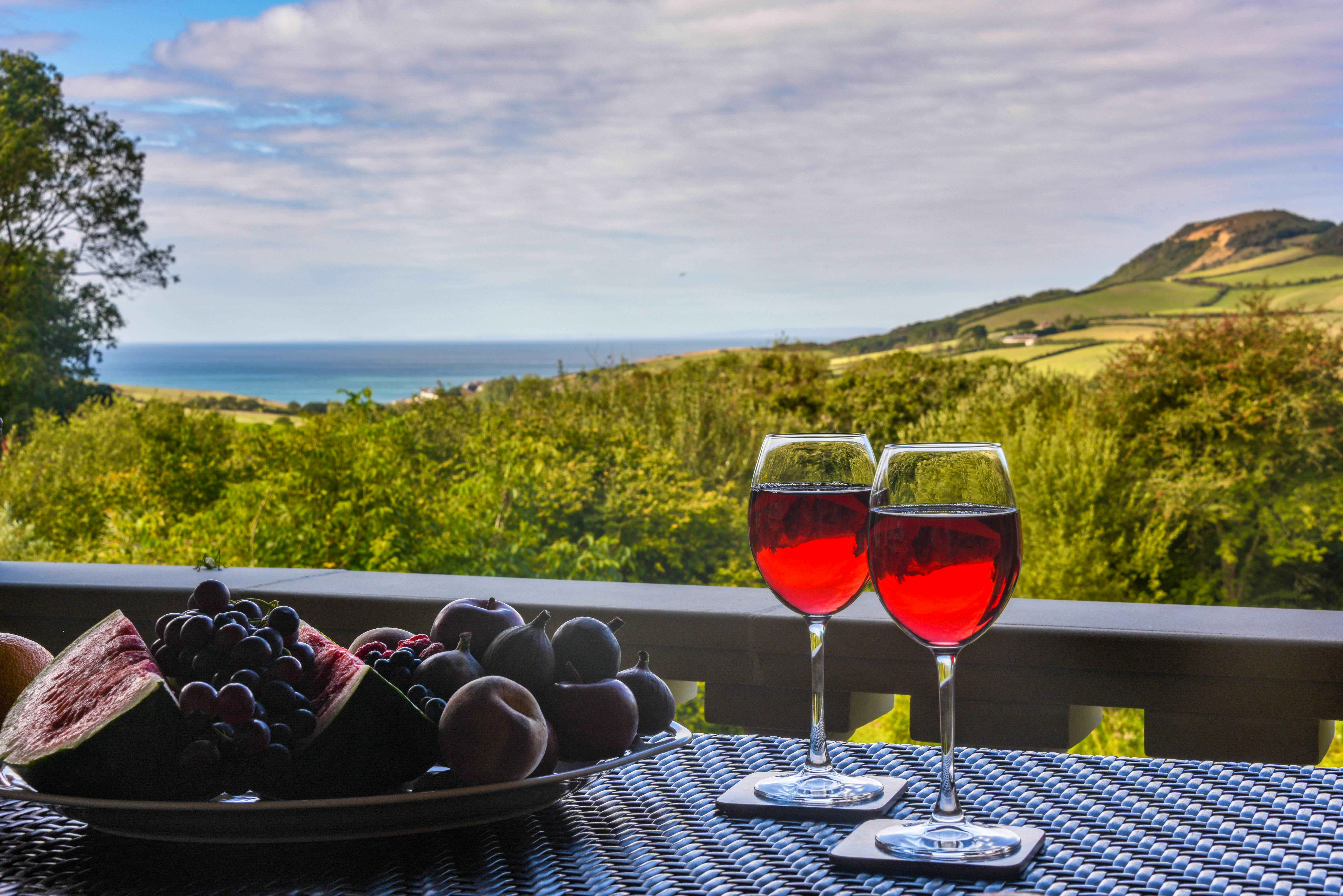 View from the private veranda