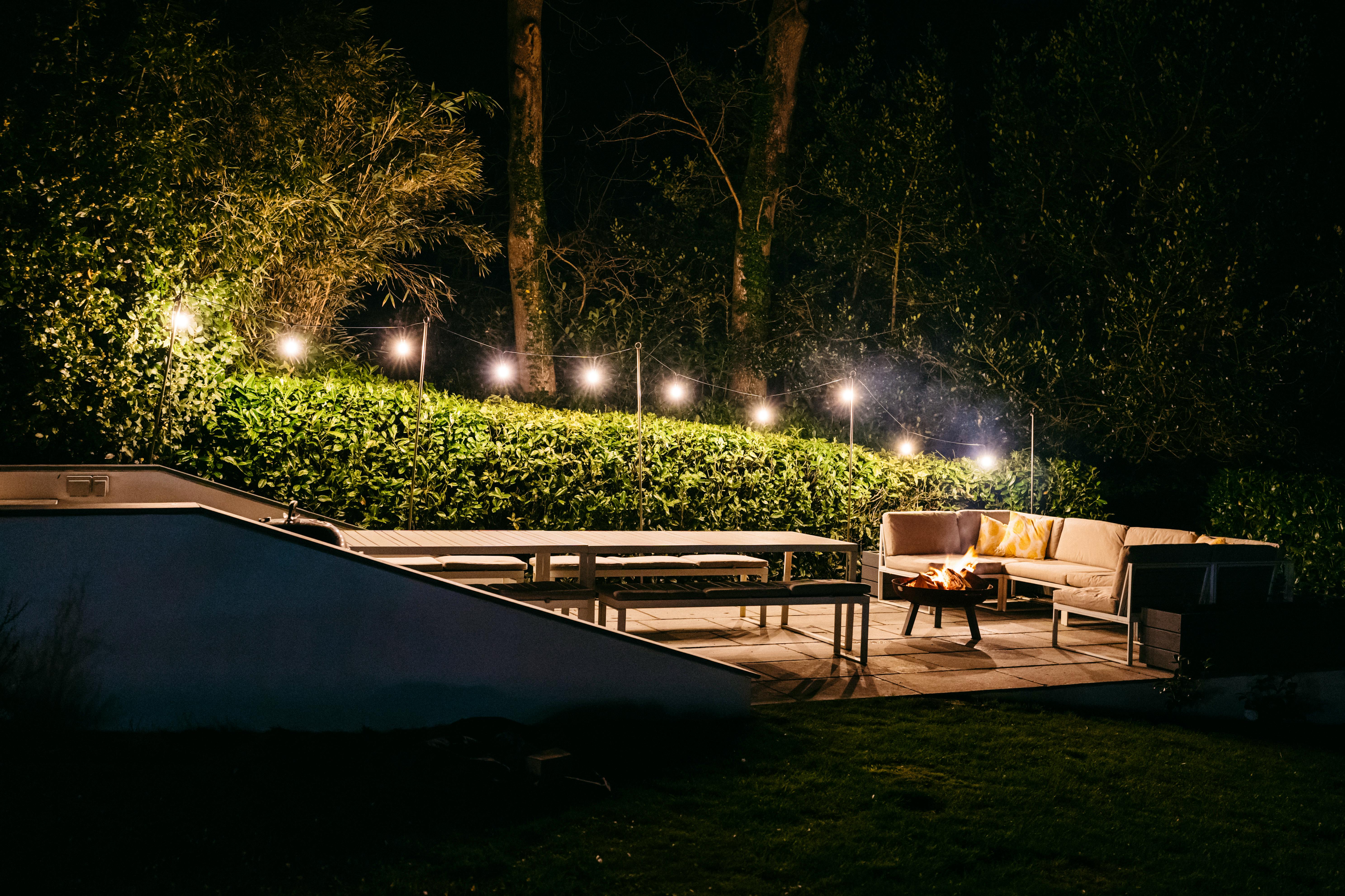 Fire pit - logs provided