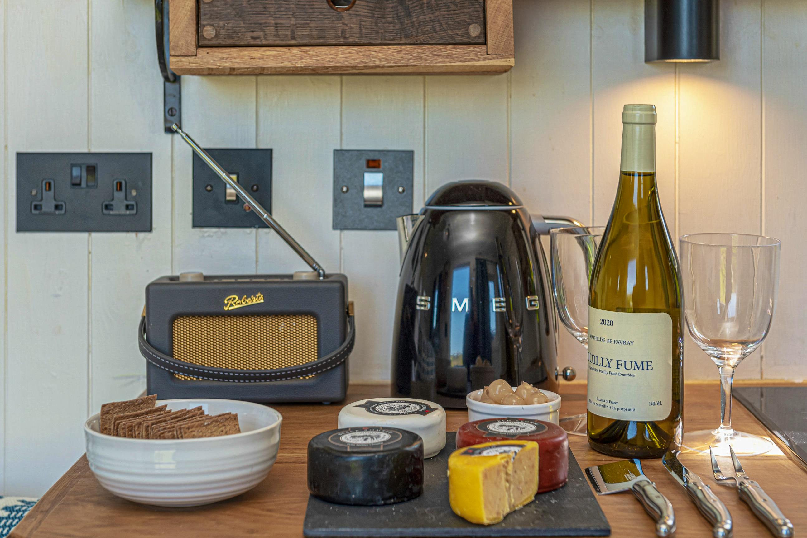 DAB radio while cooking