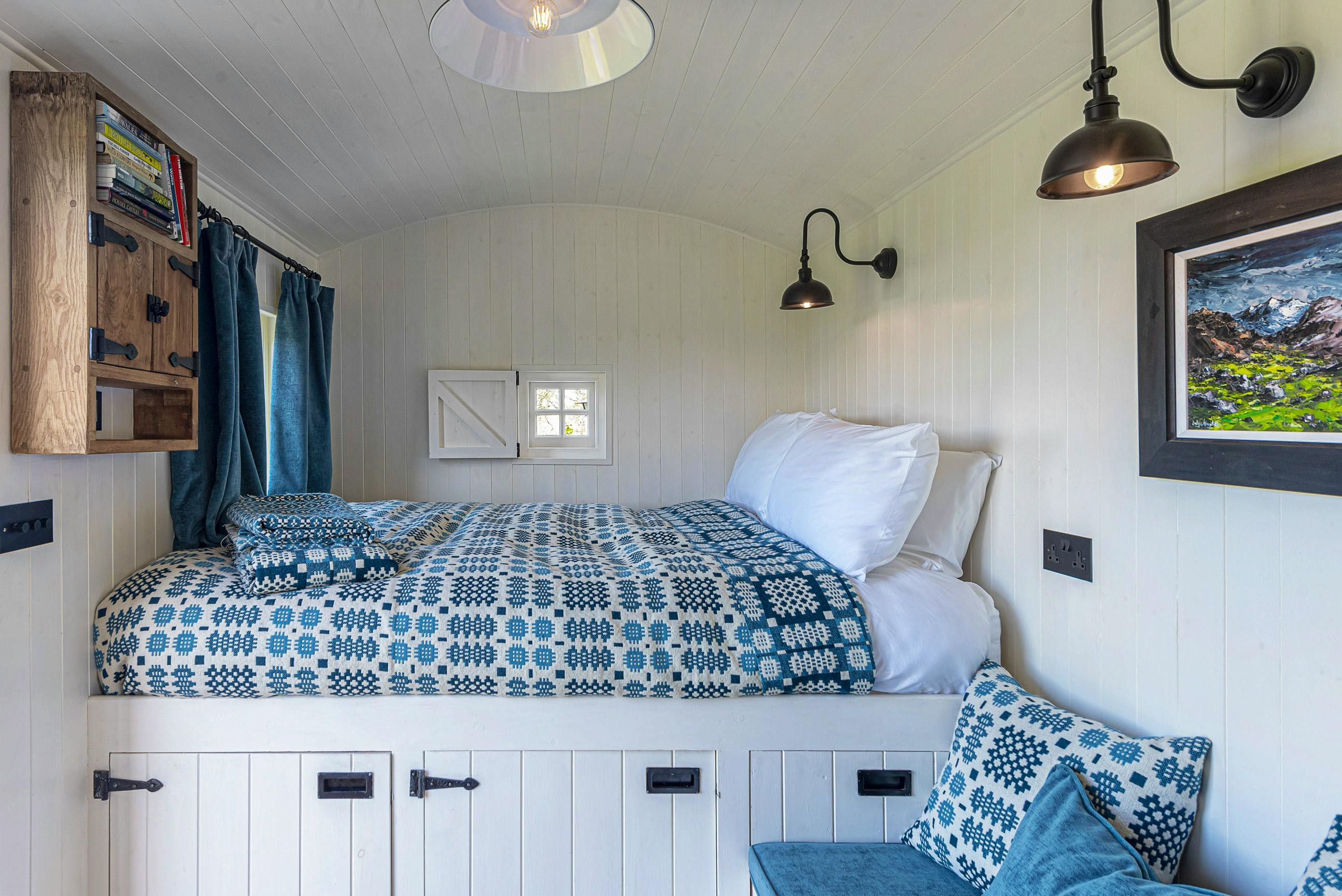 King-size with handmade mattress