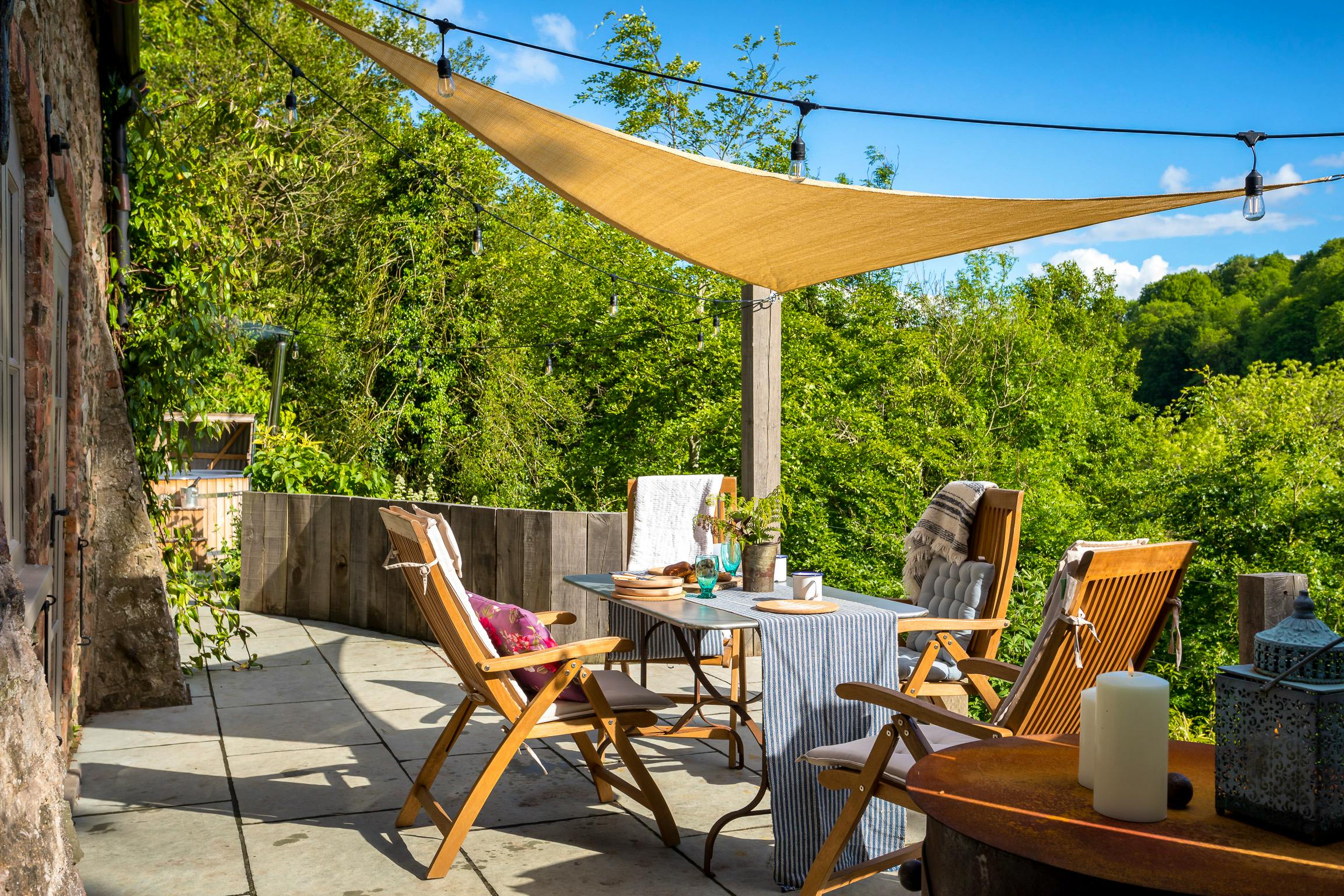 summer on the terrace