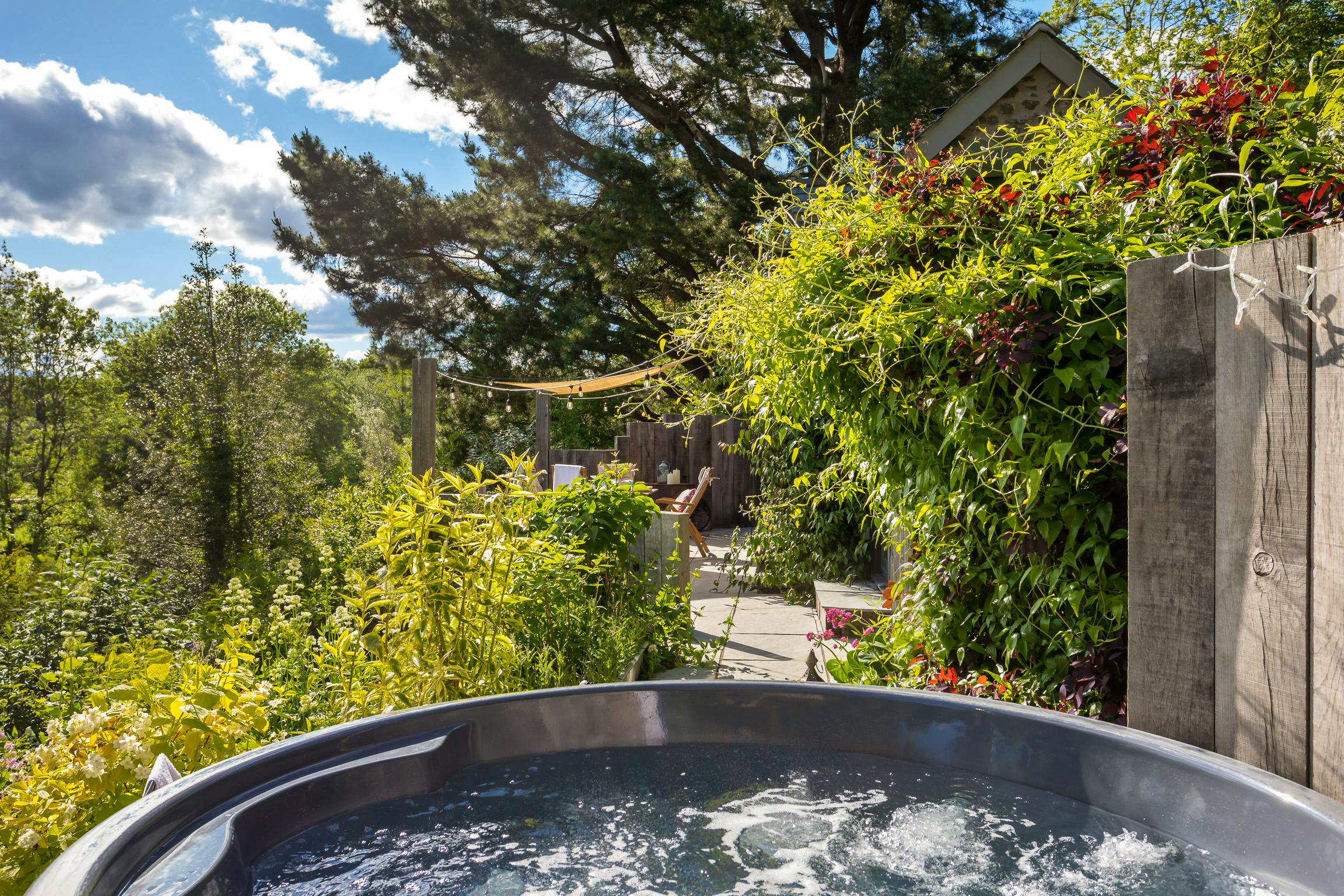 view from the Hot tub 