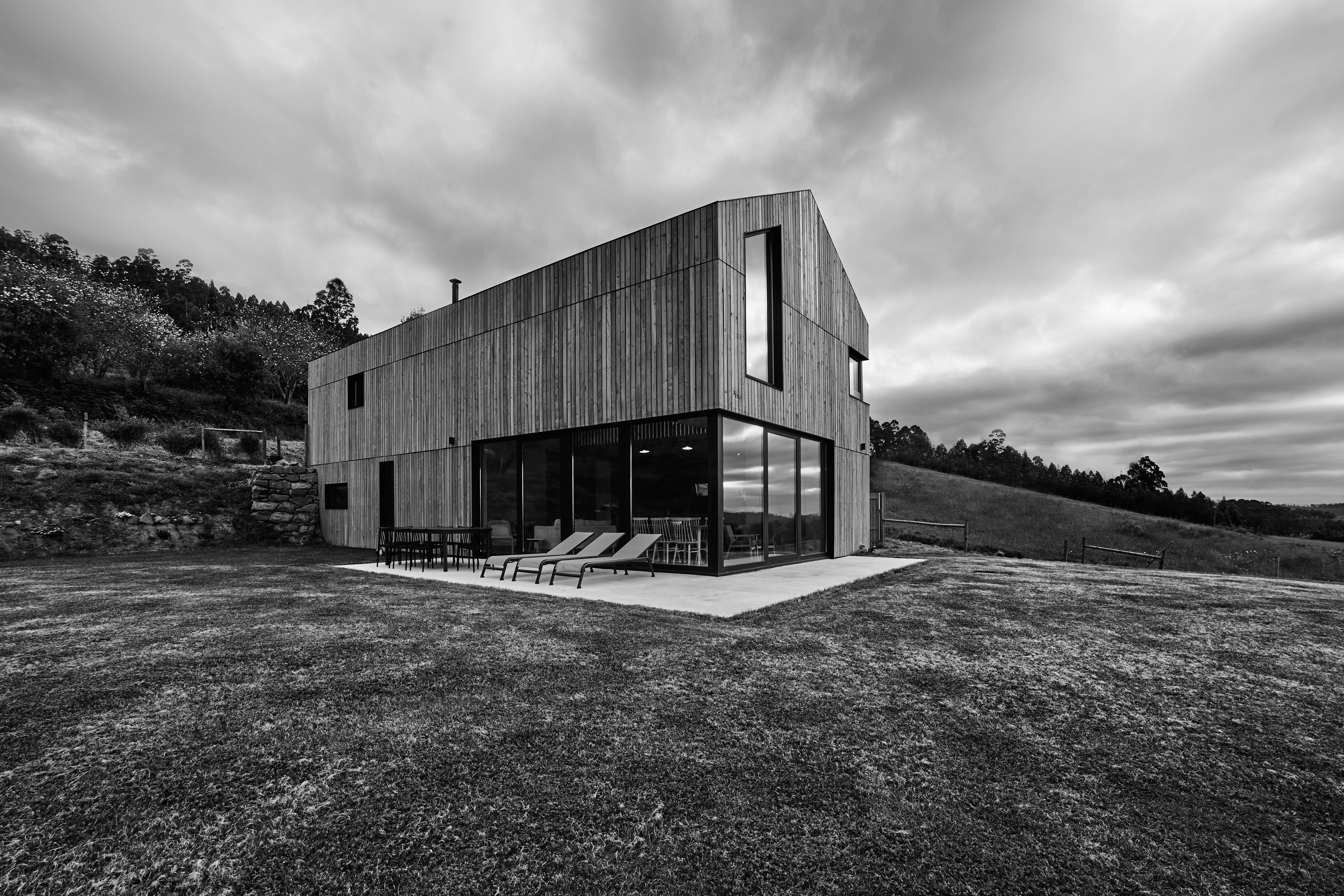 View from the garden.