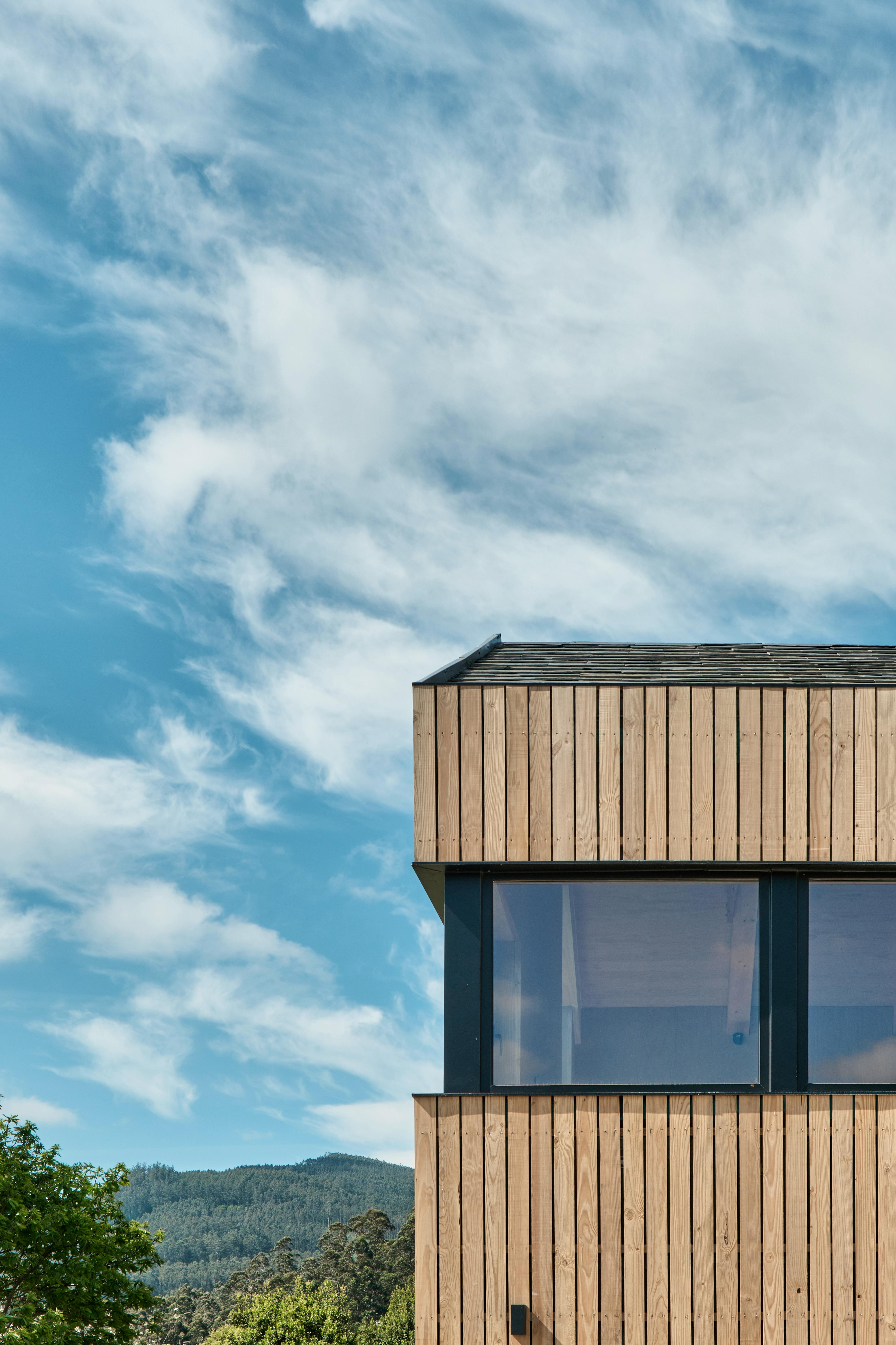 Calma\'s facade detail.