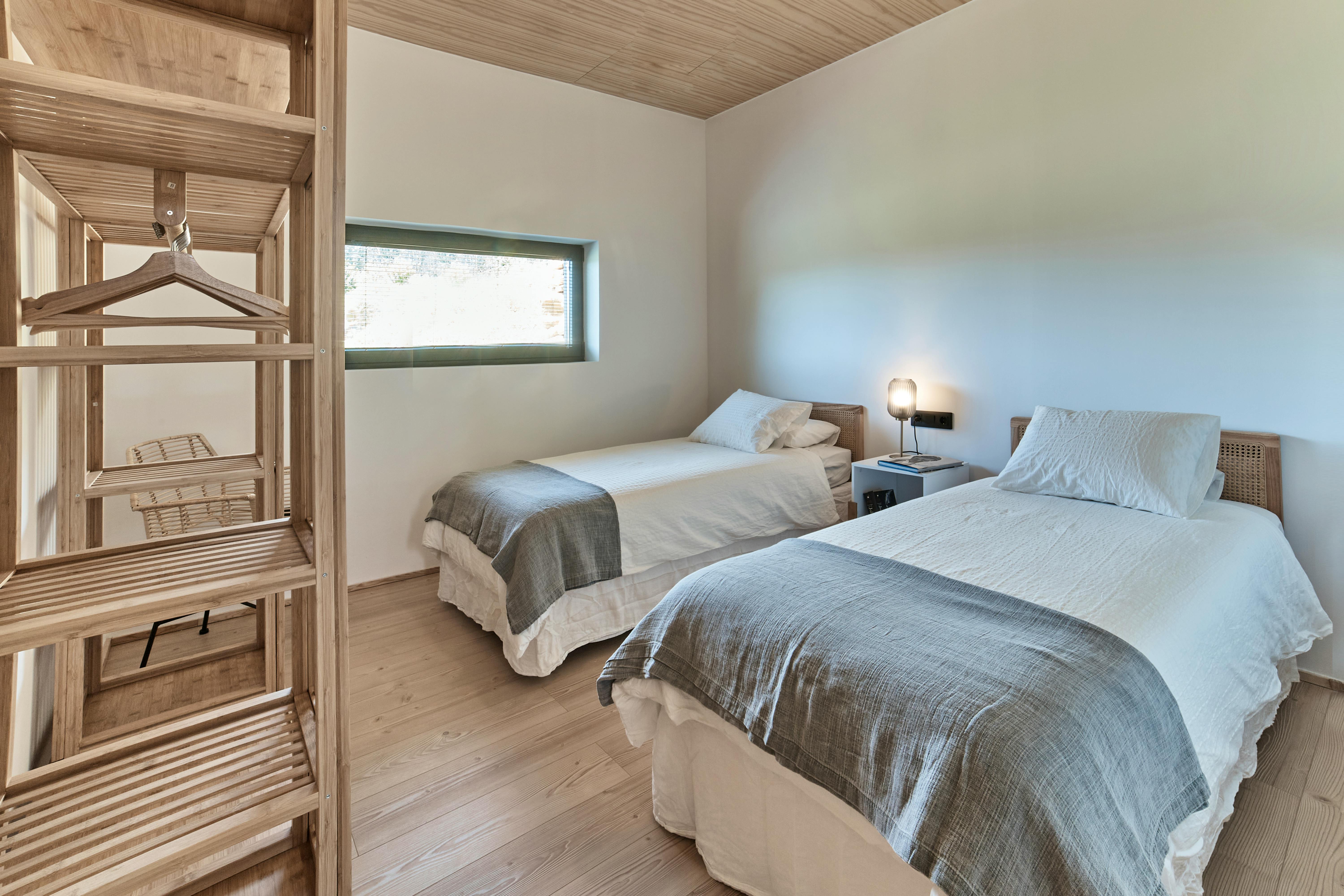 Bedroom on the ground floor.