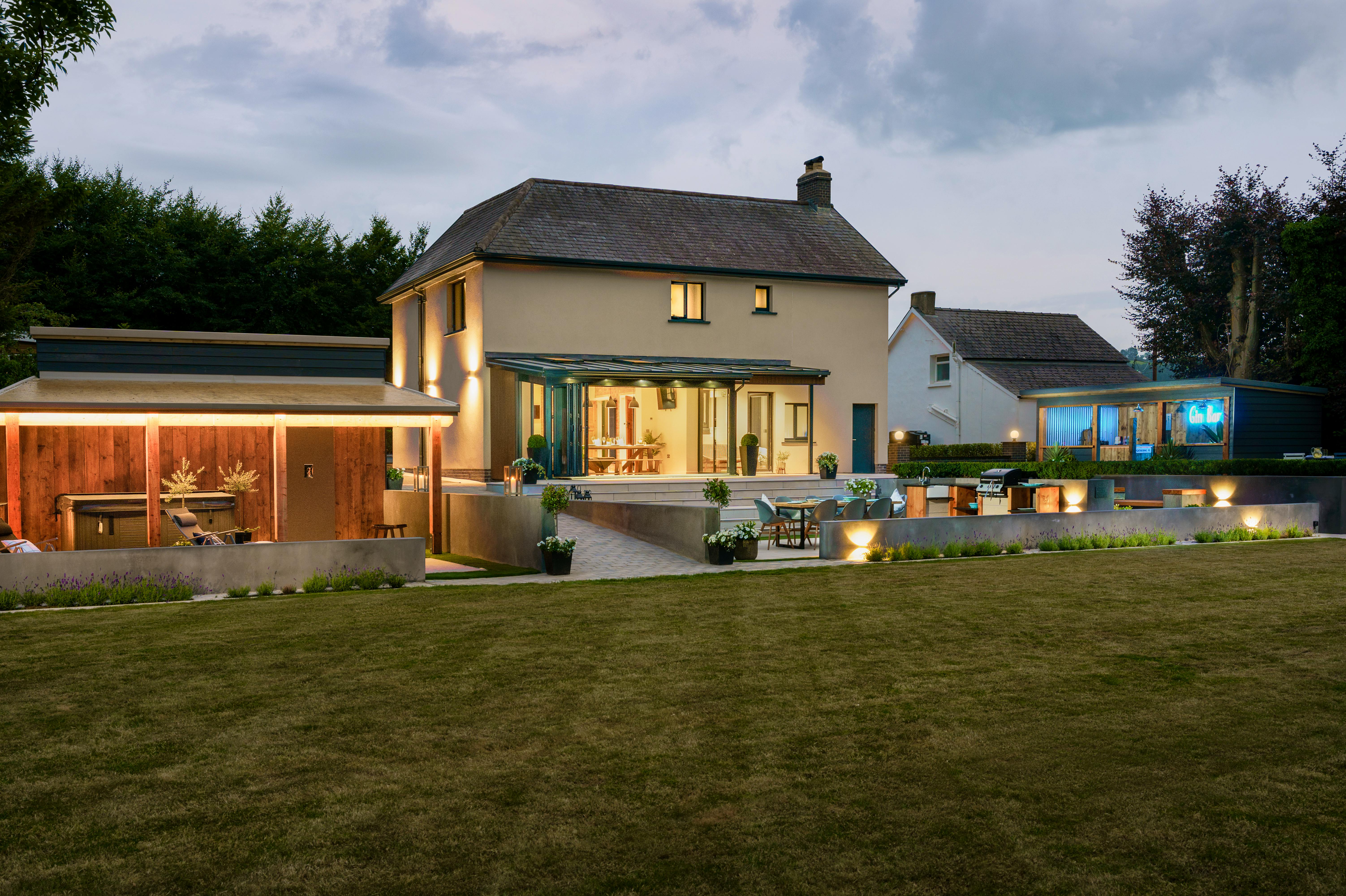 Family Stays with a Hot Tub