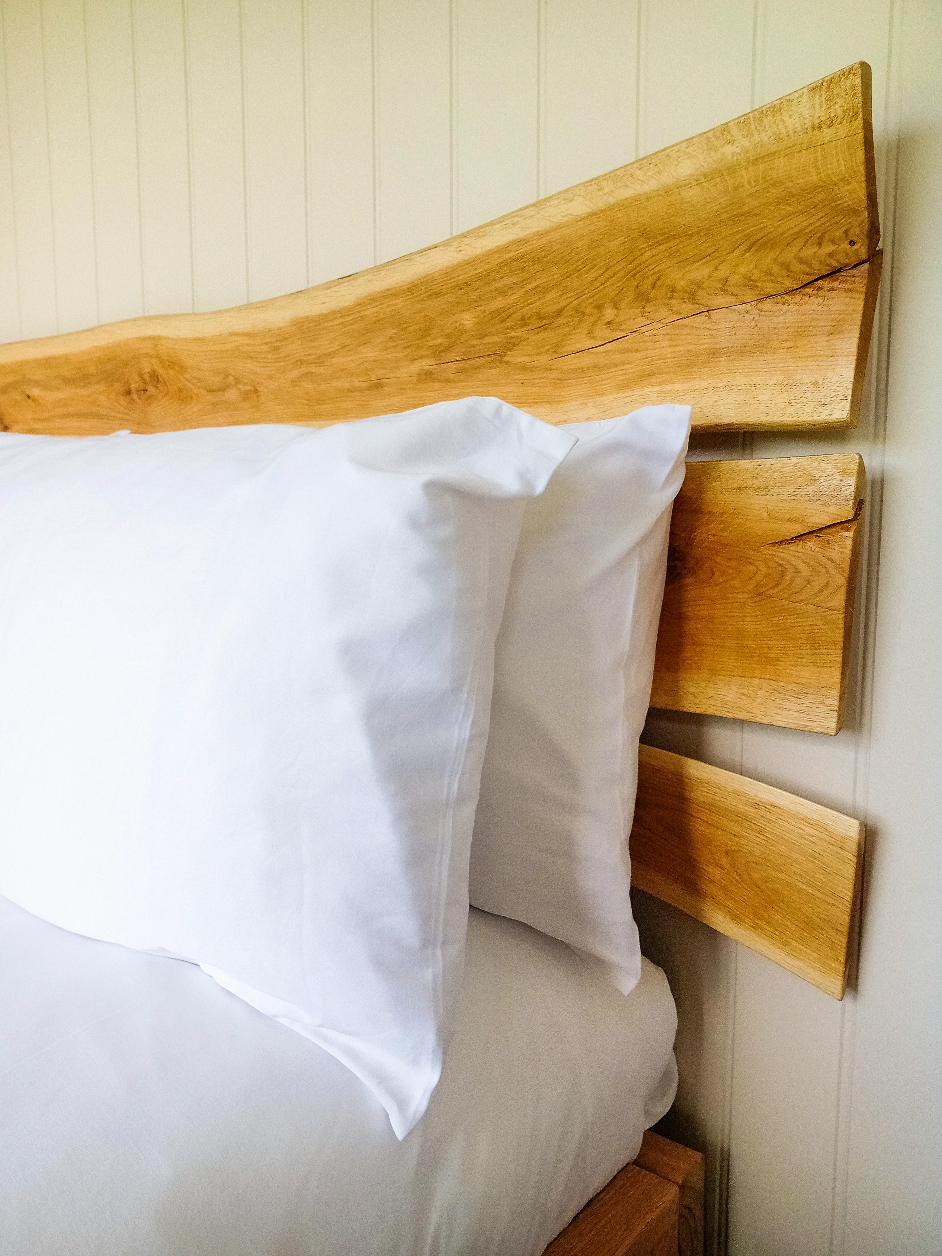 Handcrafted, king size bed 