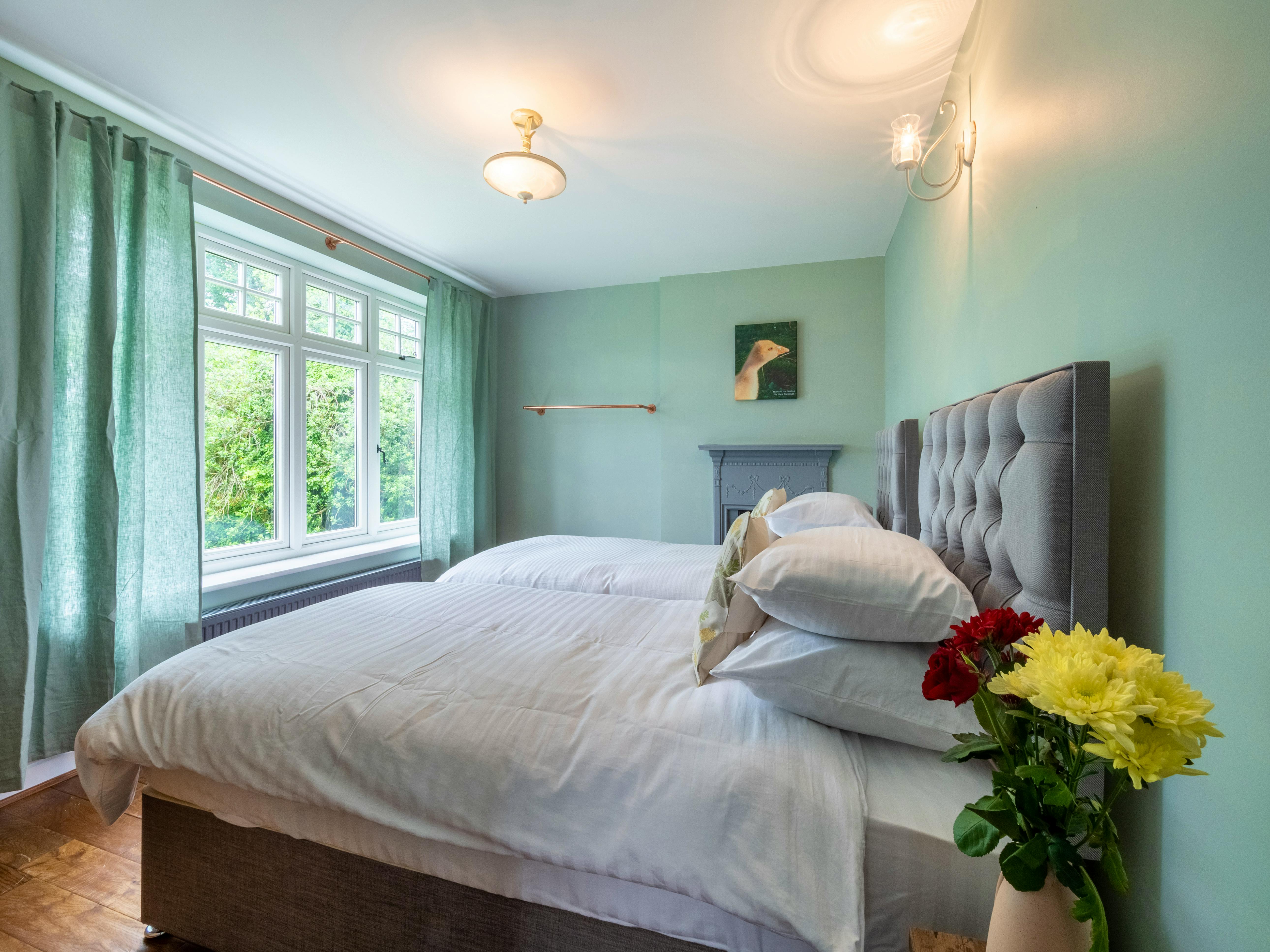 One of five bedrooms 