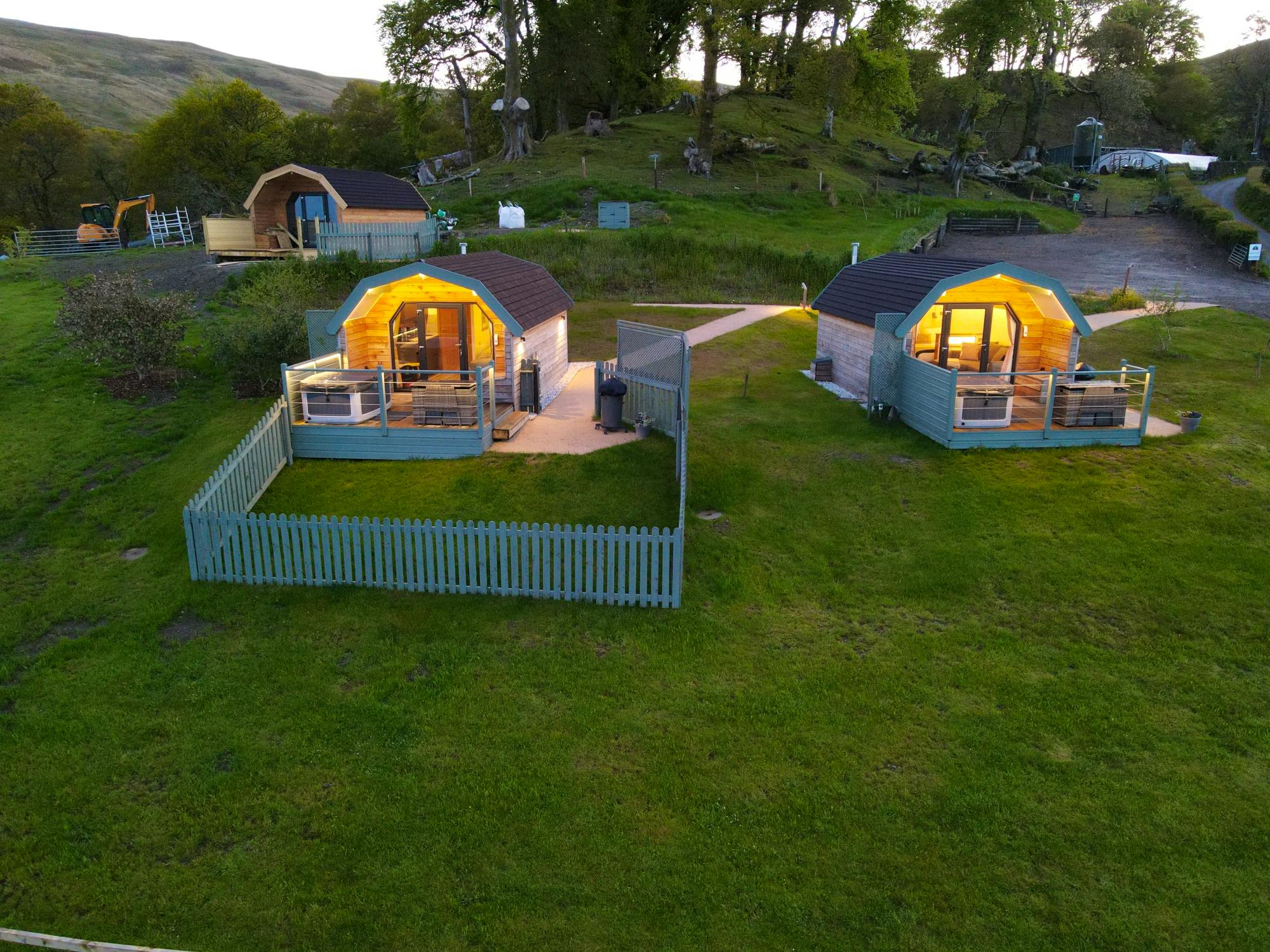 Snug Scottish Cabins