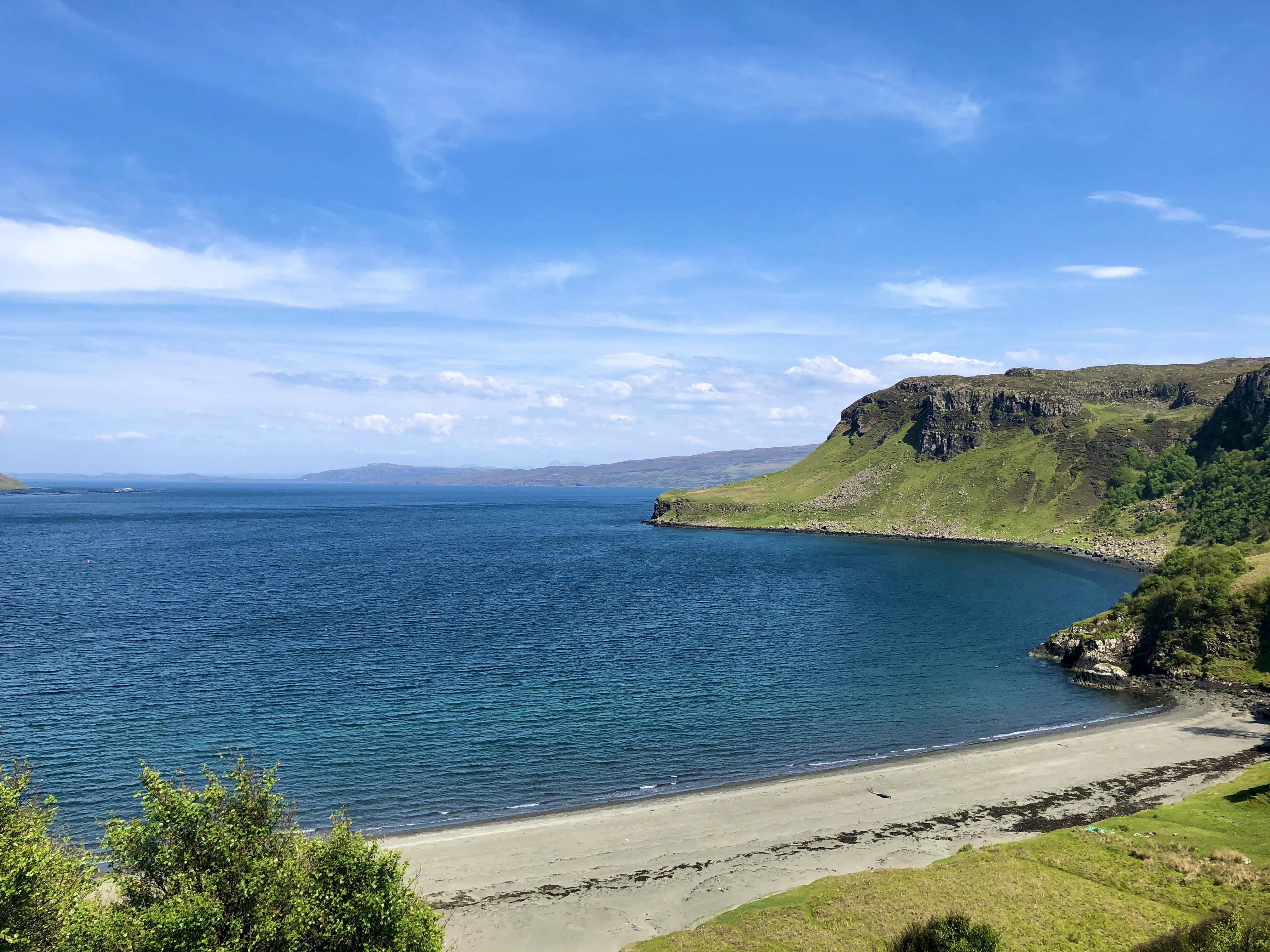 Camas Ban beach, 25 minute walk