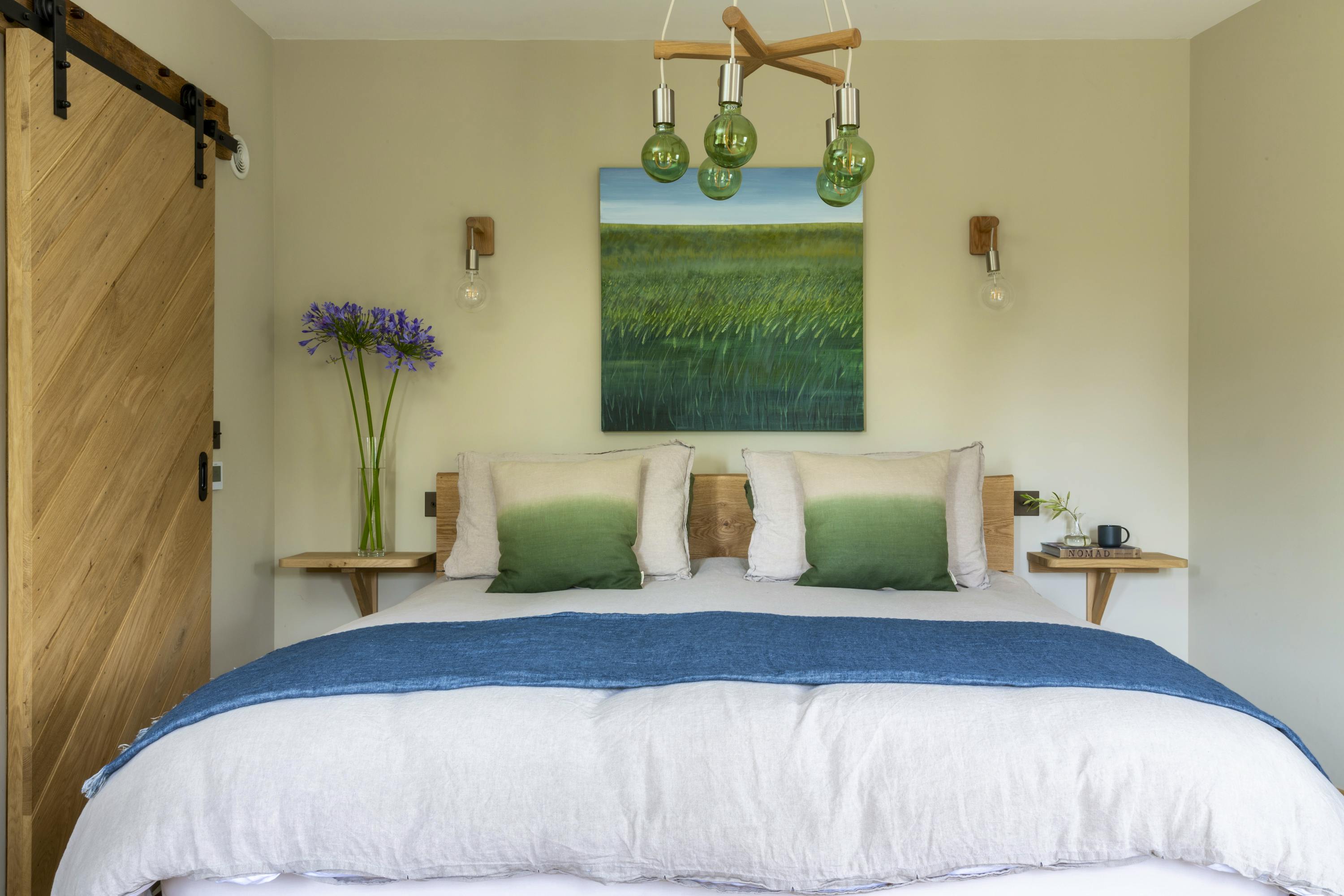 Master bedroom Fledgling Barn