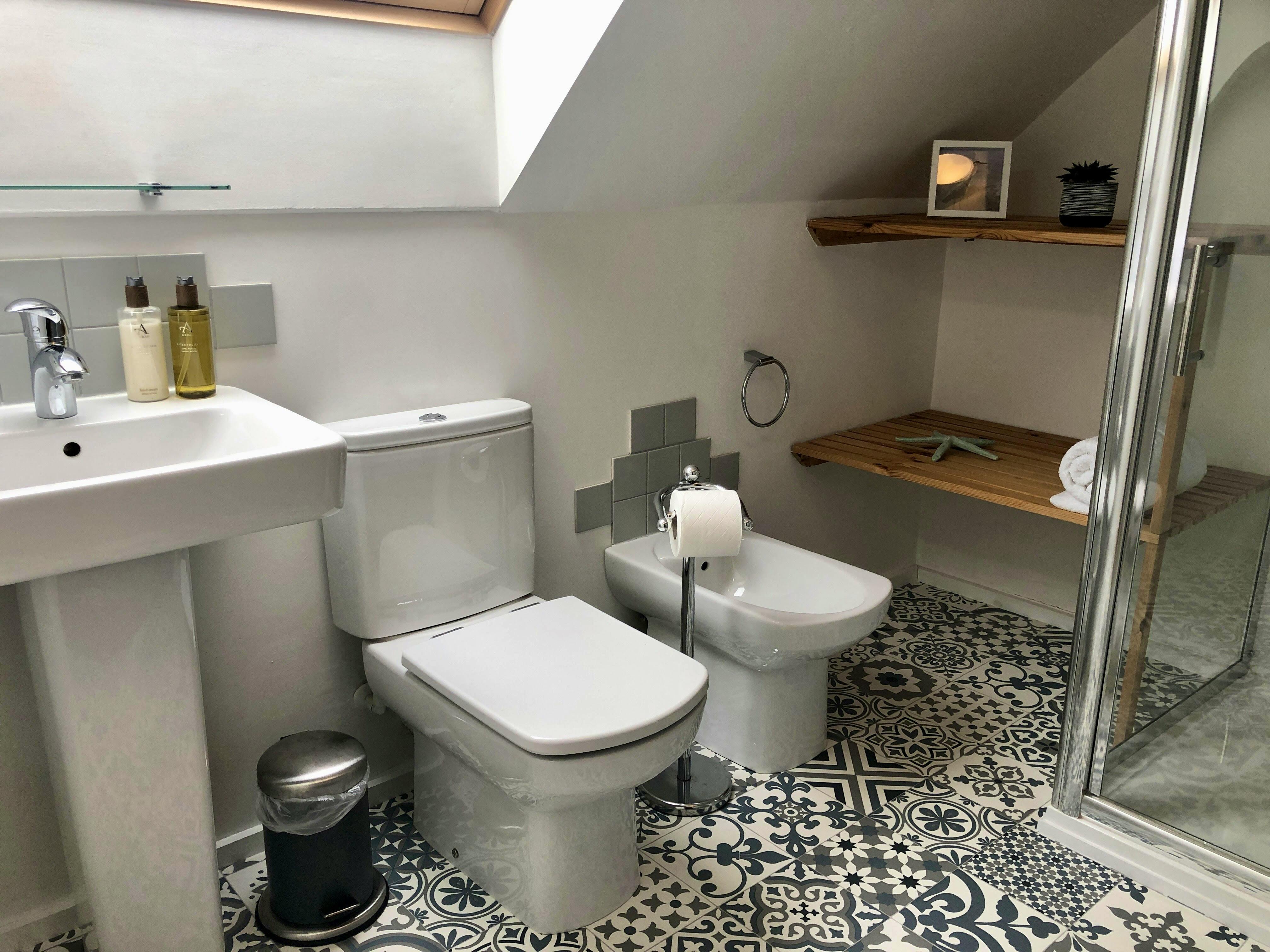 Second shower room upstairs