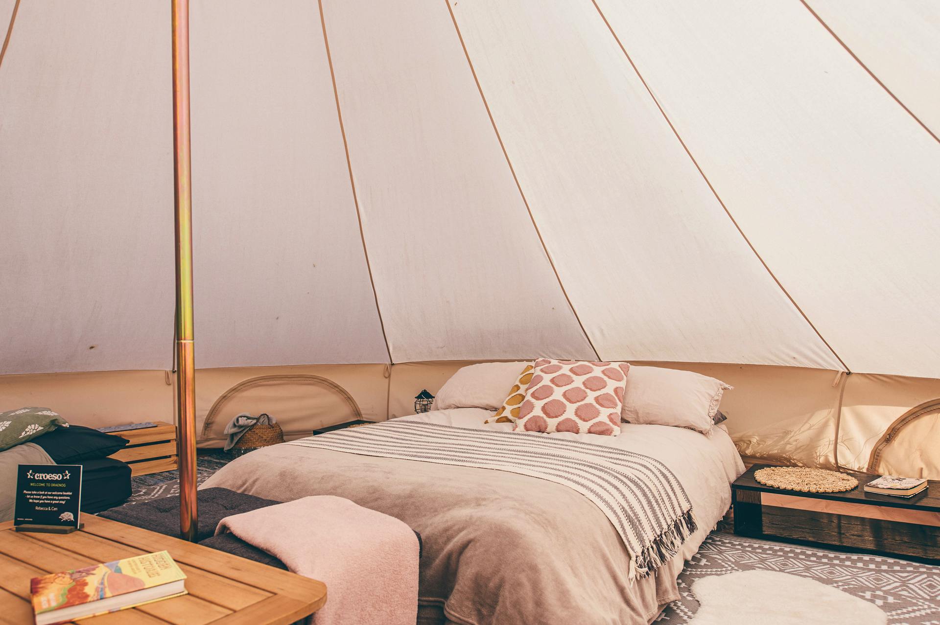 Bell tent at Nantseren