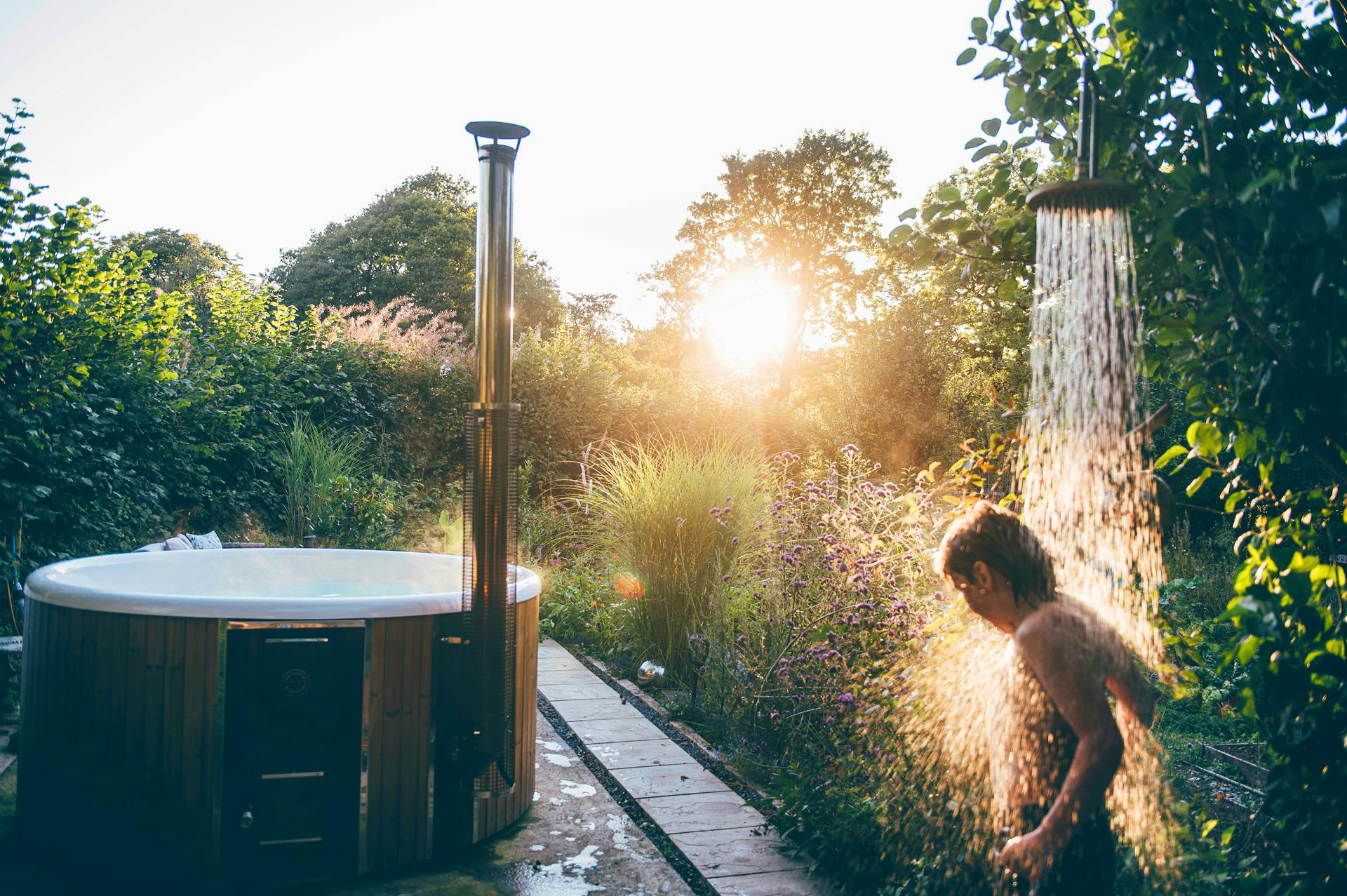Wild spa at Nantseren glamping