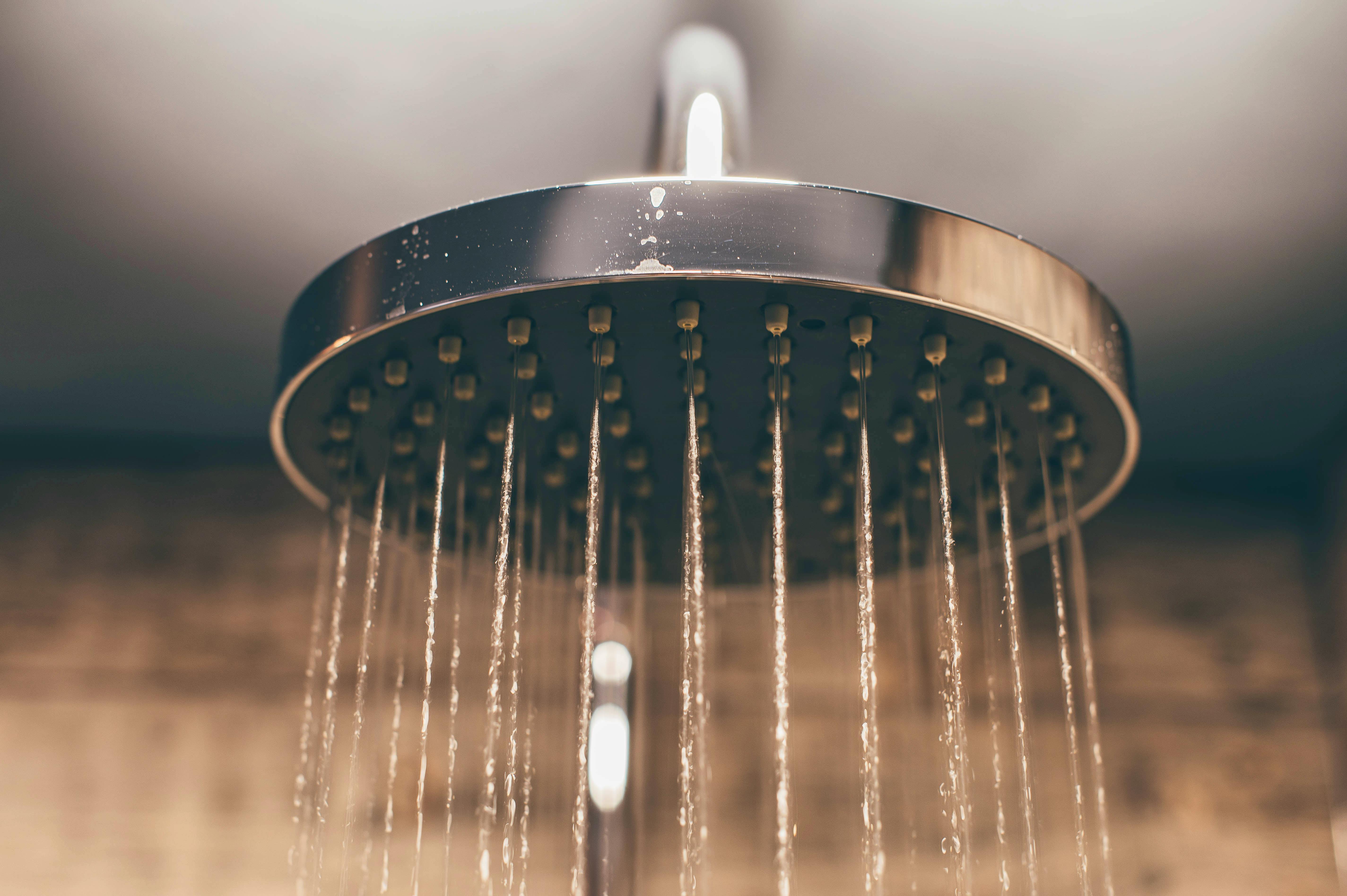Rainbow showerhead at Nantseren