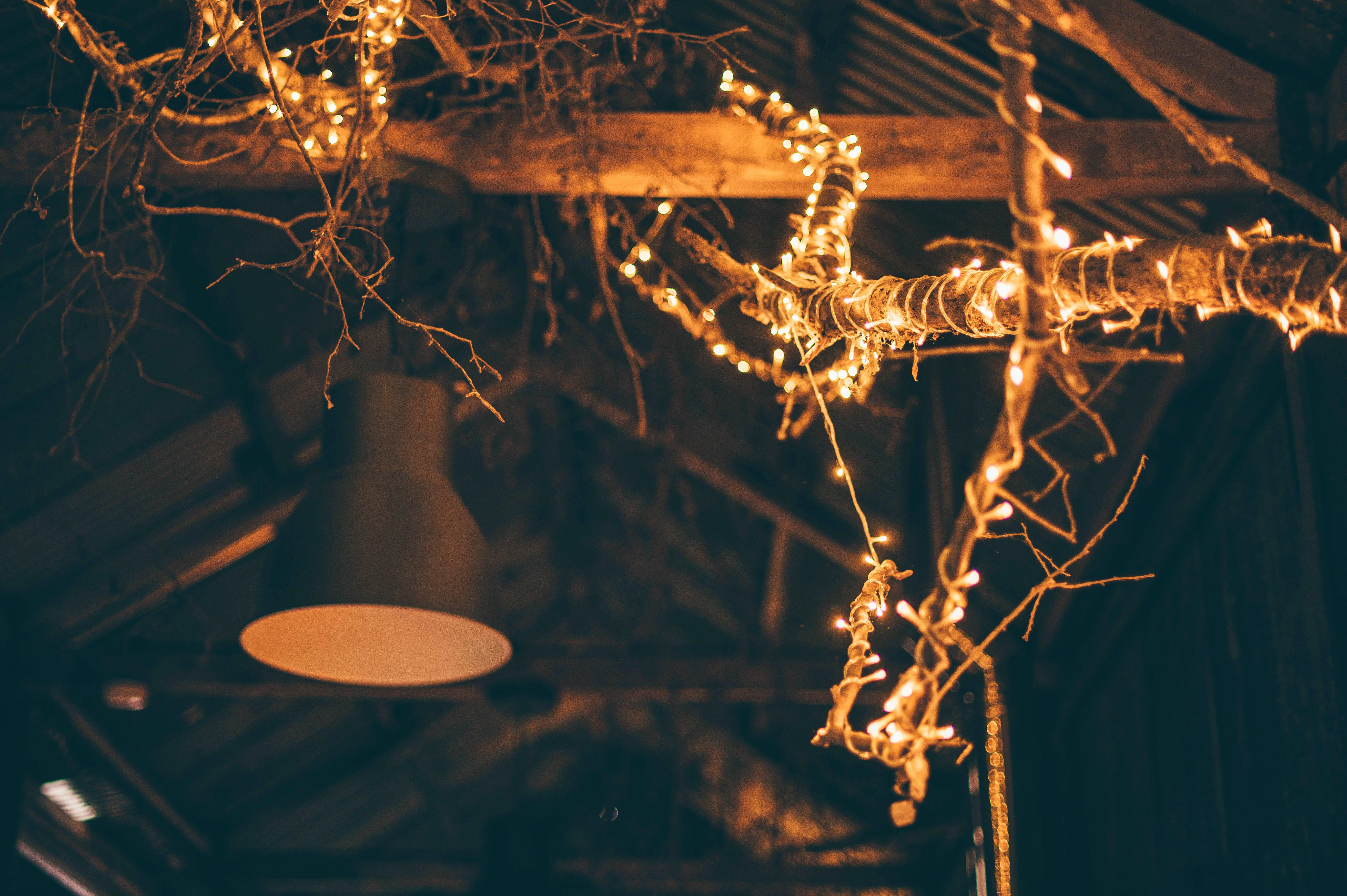 Fairy lights at Nantseren